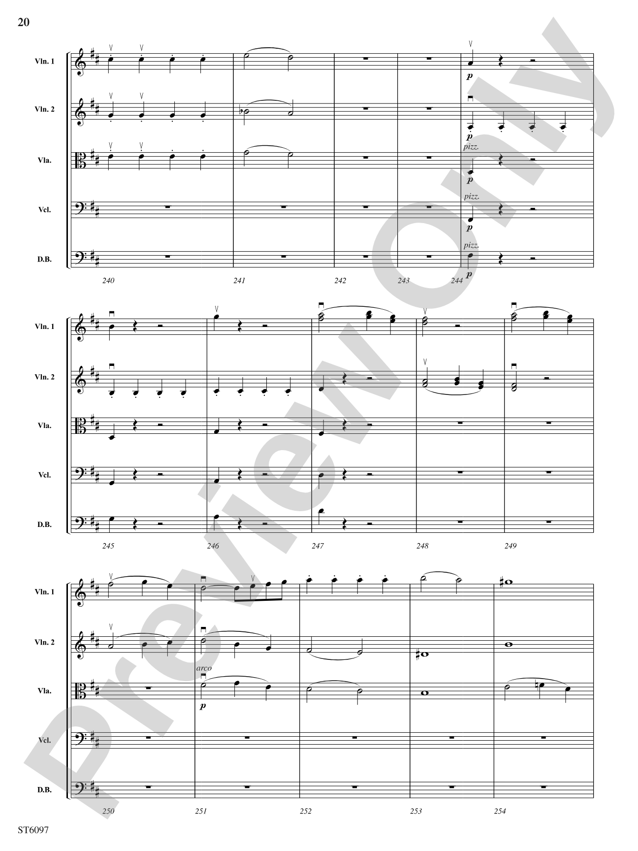Symphony No. 104 "London" (First Movement): String Orchestra Conductor Score & Parts