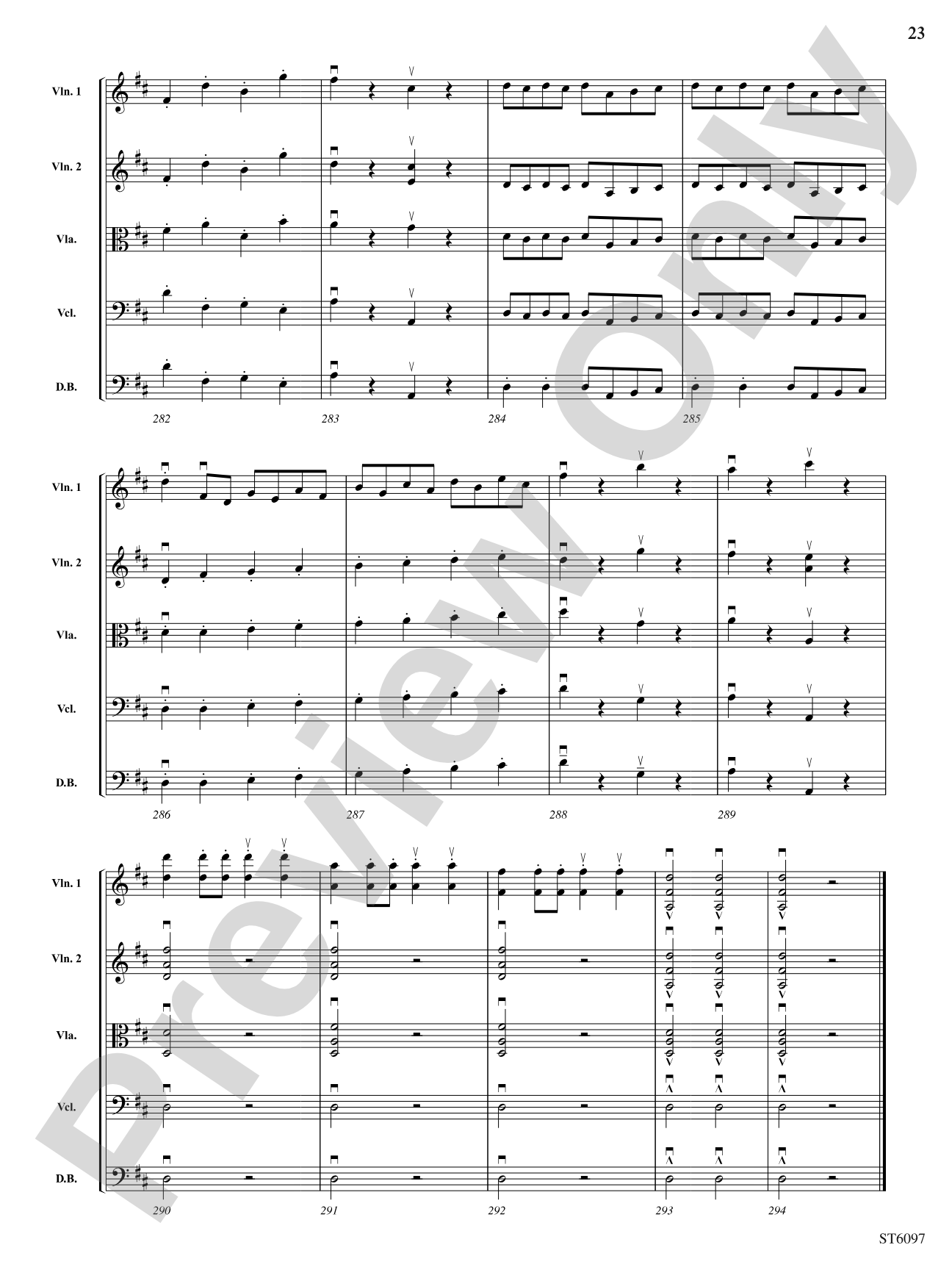 Symphony No. 104 "London" (First Movement): String Orchestra Conductor Score & Parts