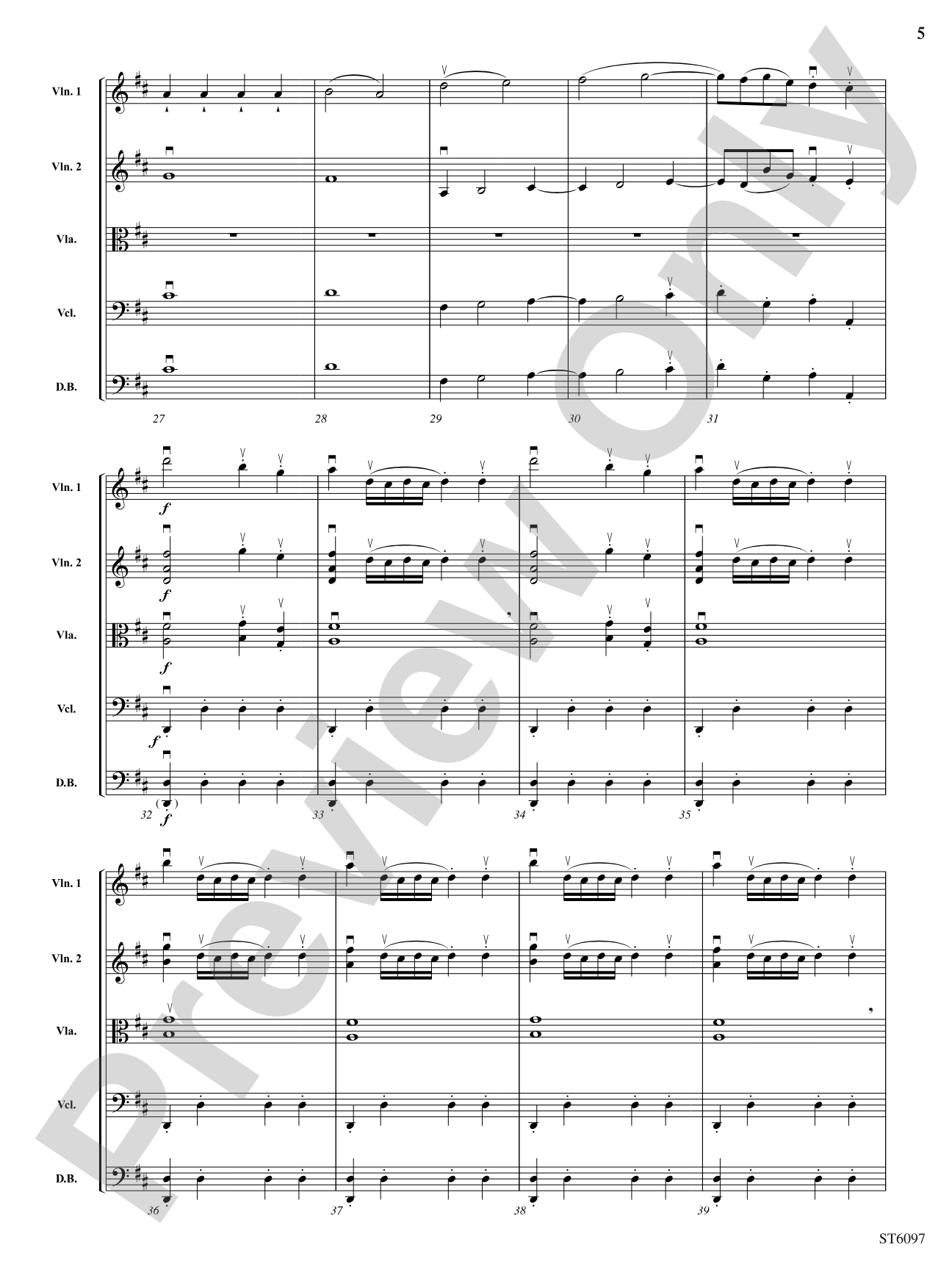 Symphony No. 104 "London" (First Movement): String Orchestra Conductor Score & Parts