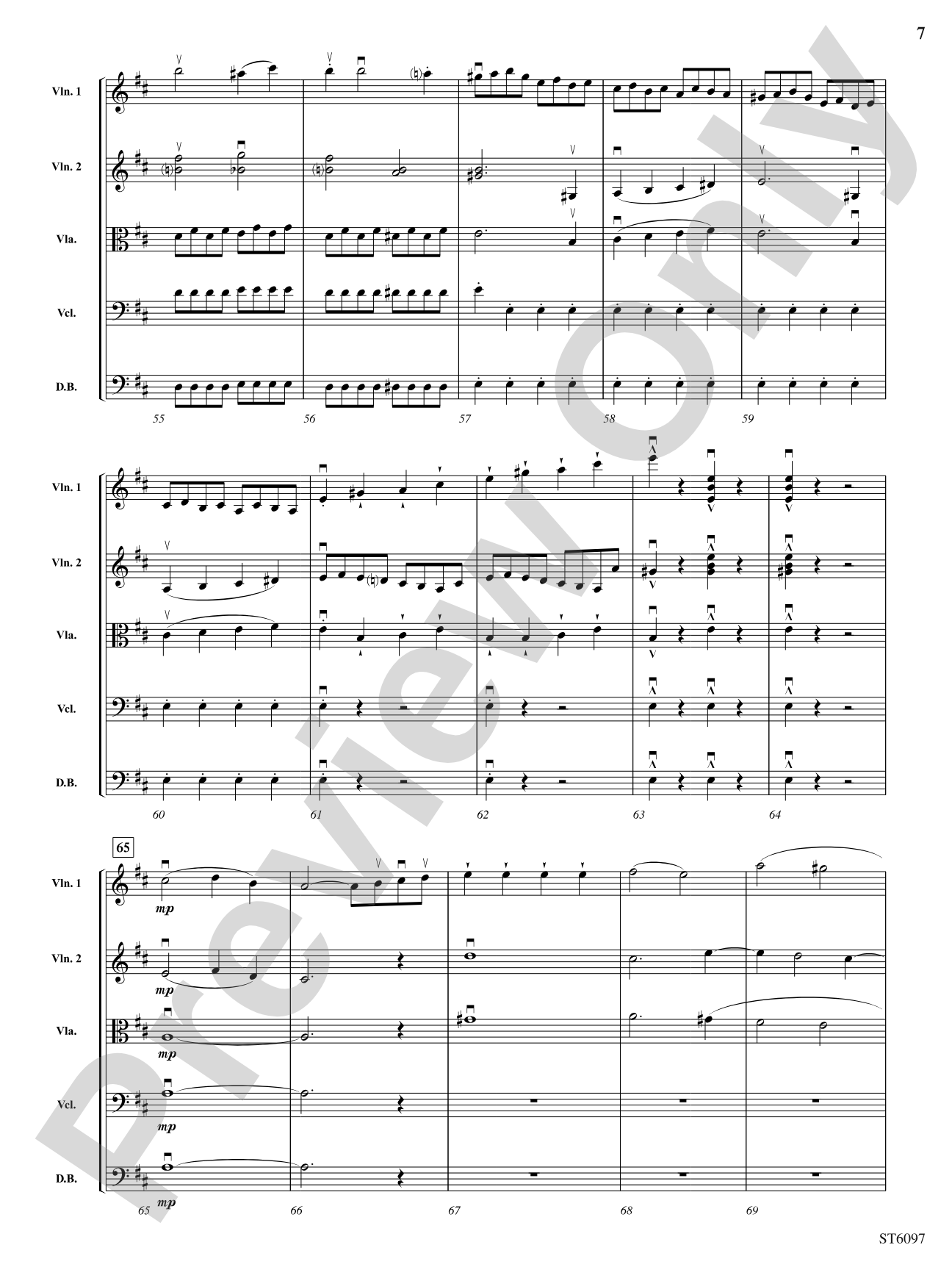 Symphony No. 104 "London" (First Movement): String Orchestra Conductor Score & Parts