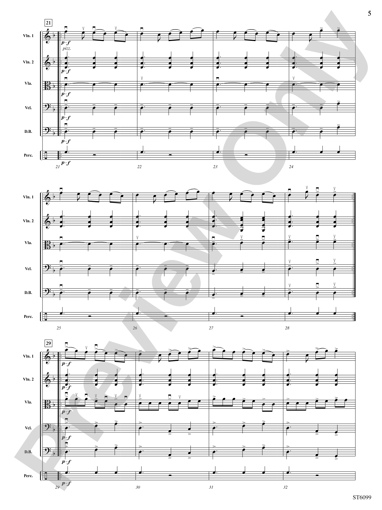 Novo cetvorno: String Orchestra Conductor Score & Parts