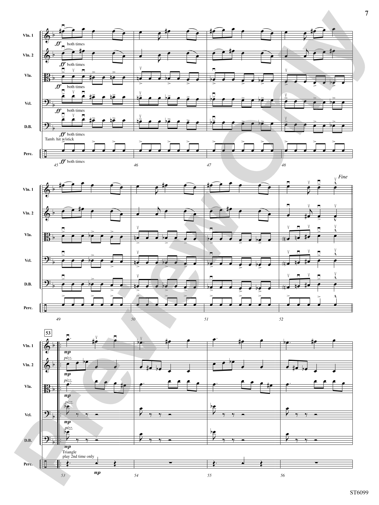 Novo cetvorno: String Orchestra Conductor Score & Parts