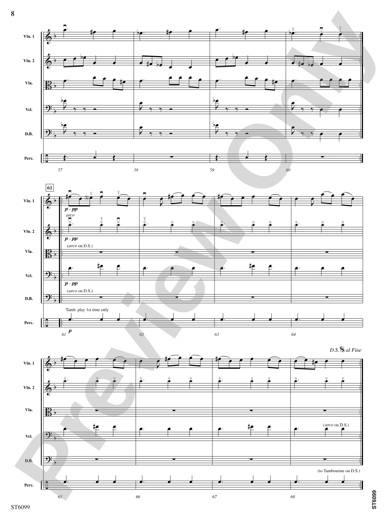 Novo cetvorno: String Orchestra Conductor Score & Parts