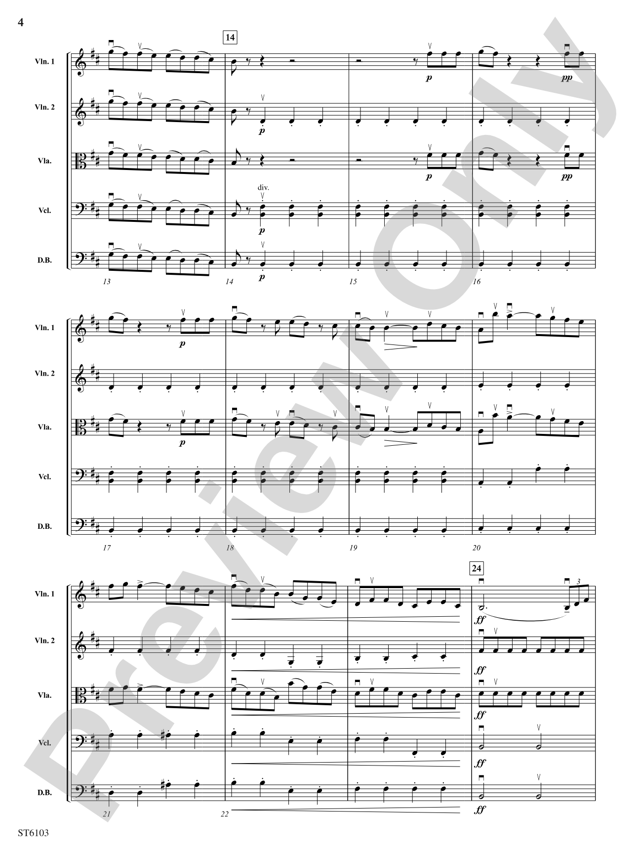The Barber of Seville (Overture): String Orchestra Conductor Score & Parts