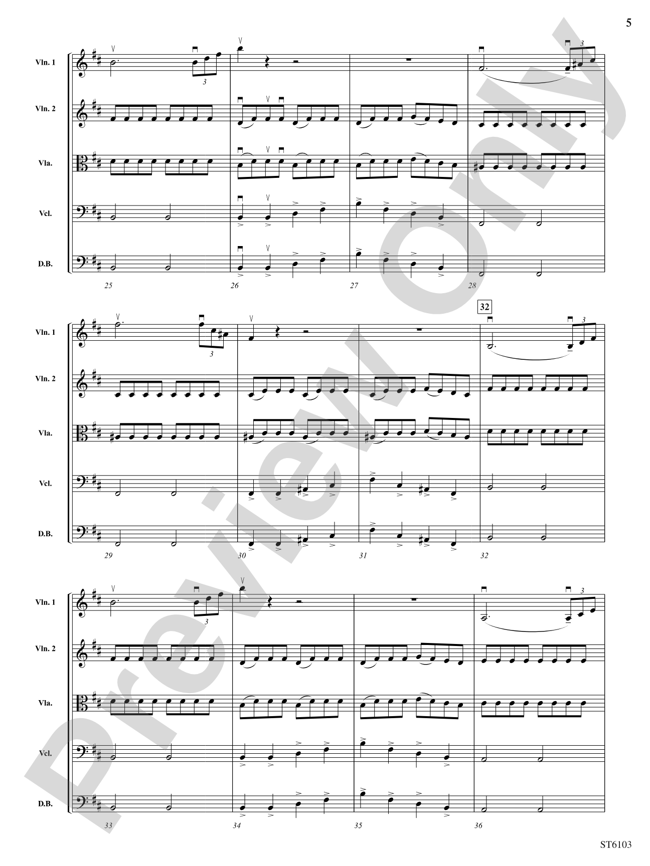 The Barber of Seville (Overture): String Orchestra Conductor Score & Parts