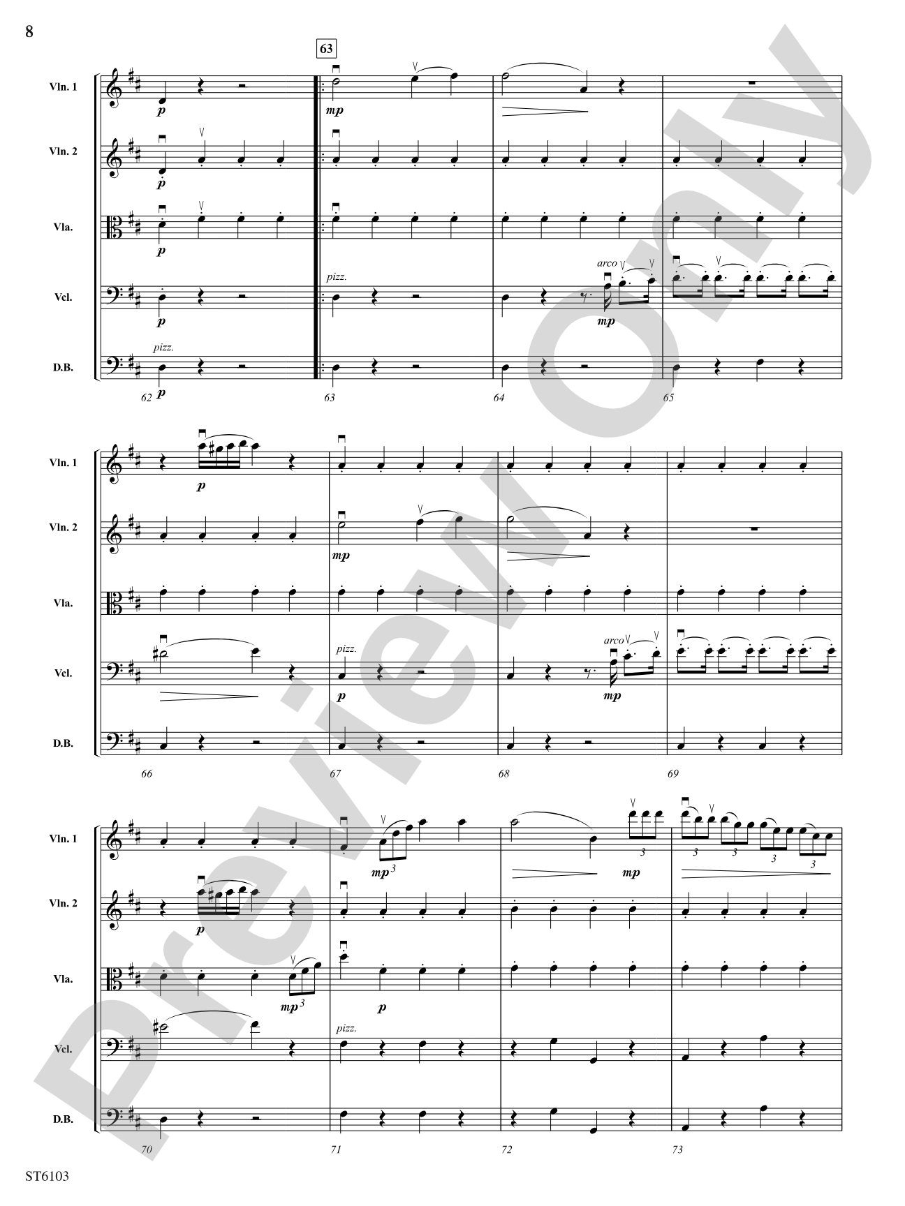 The Barber of Seville (Overture): String Orchestra Conductor Score & Parts
