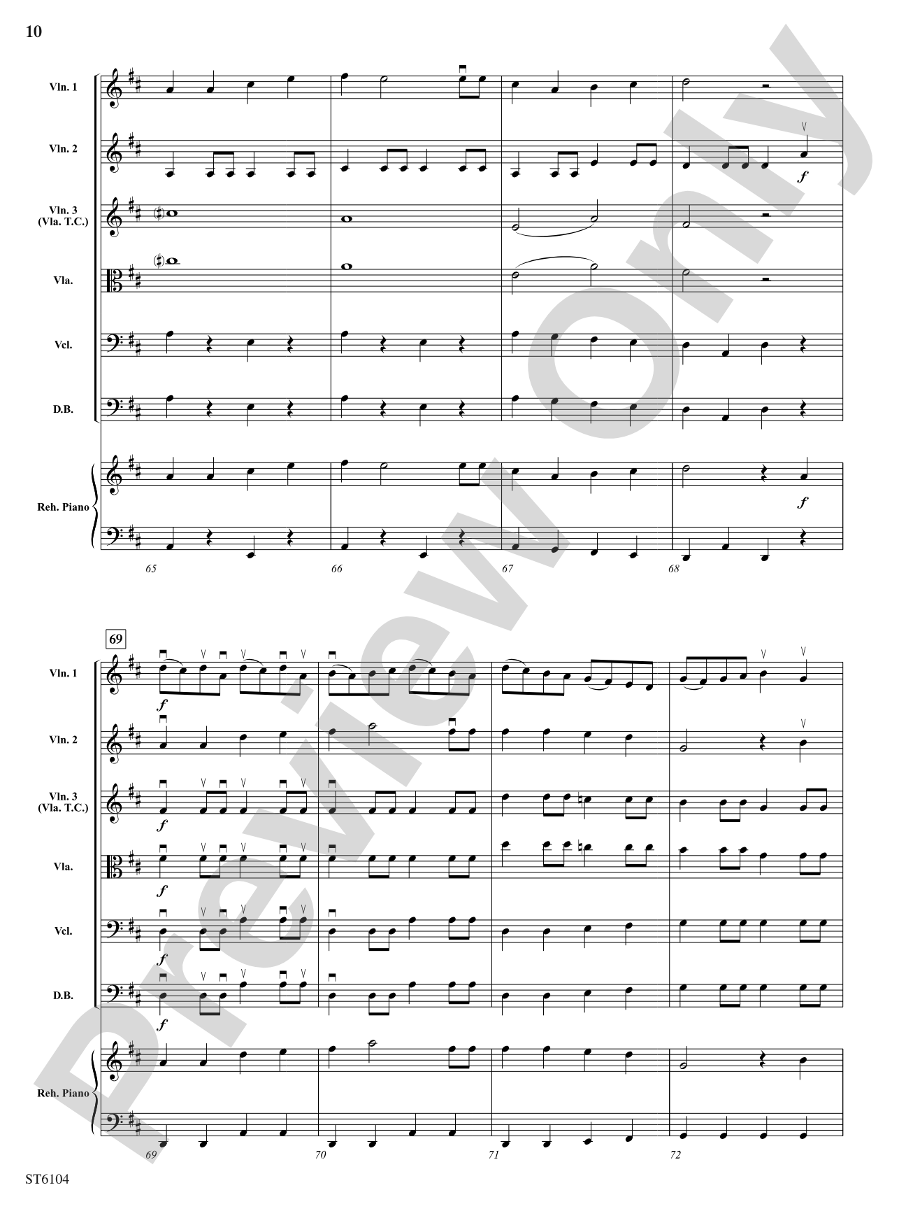 The Wabash Cannonball: Score