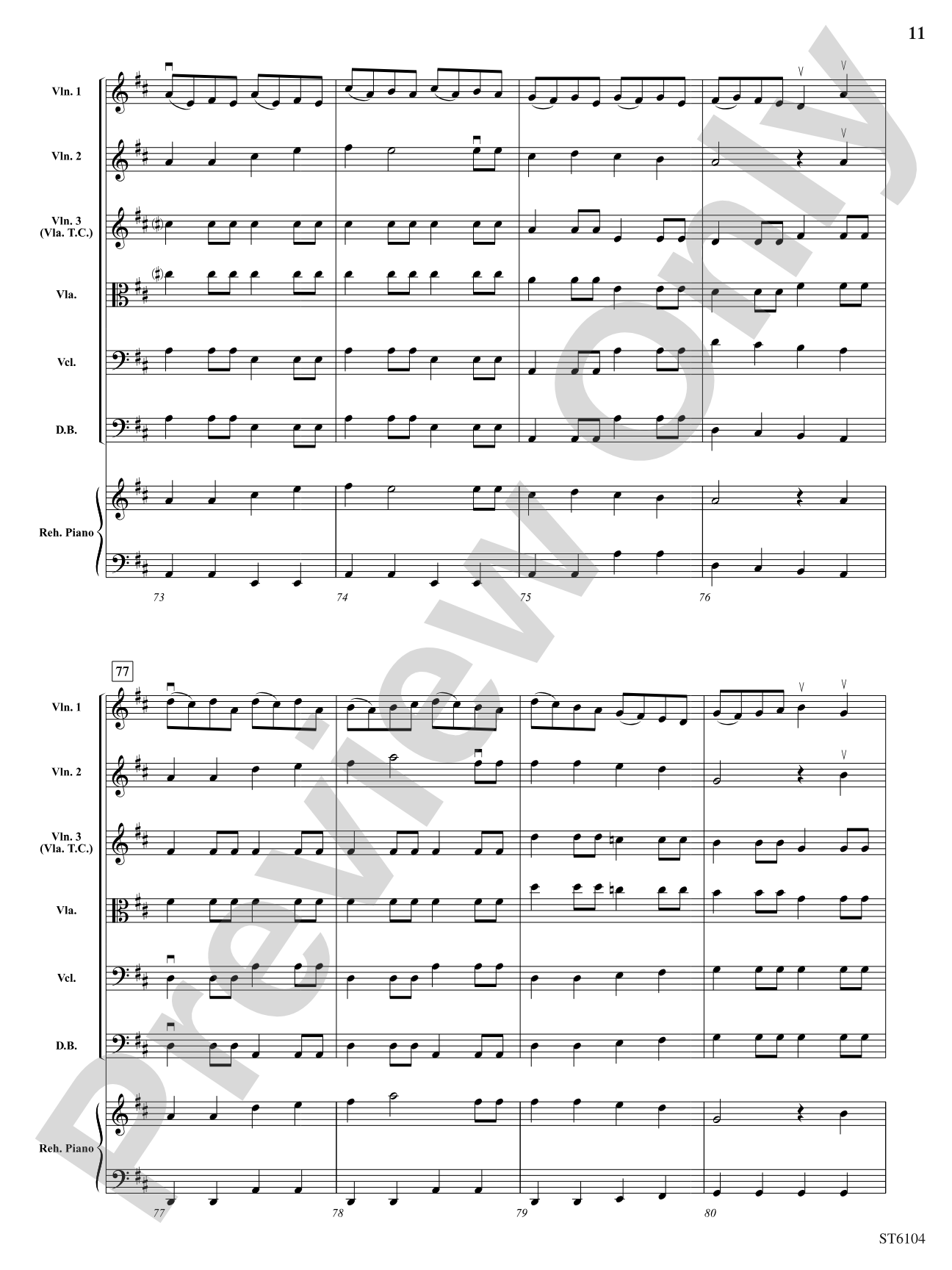 The Wabash Cannonball: Score