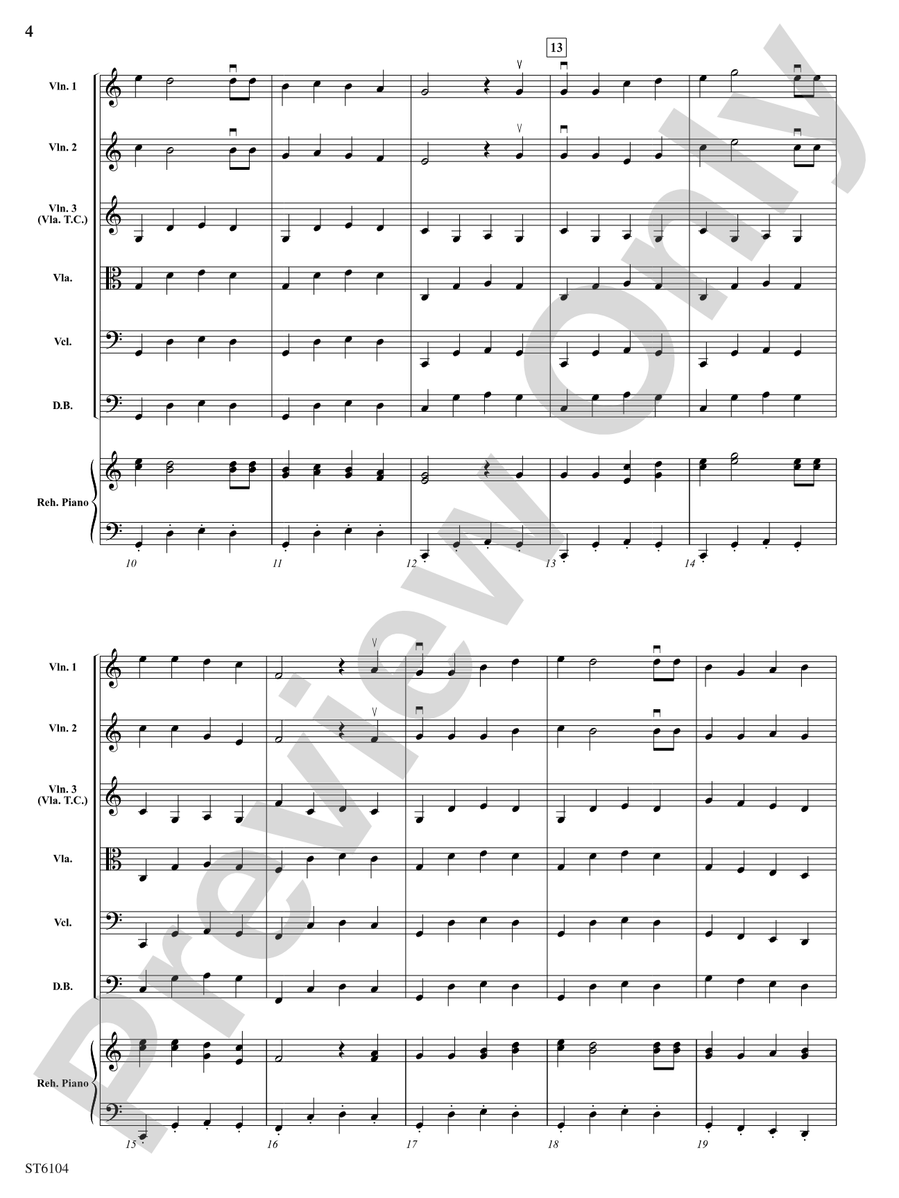 The Wabash Cannonball: Score