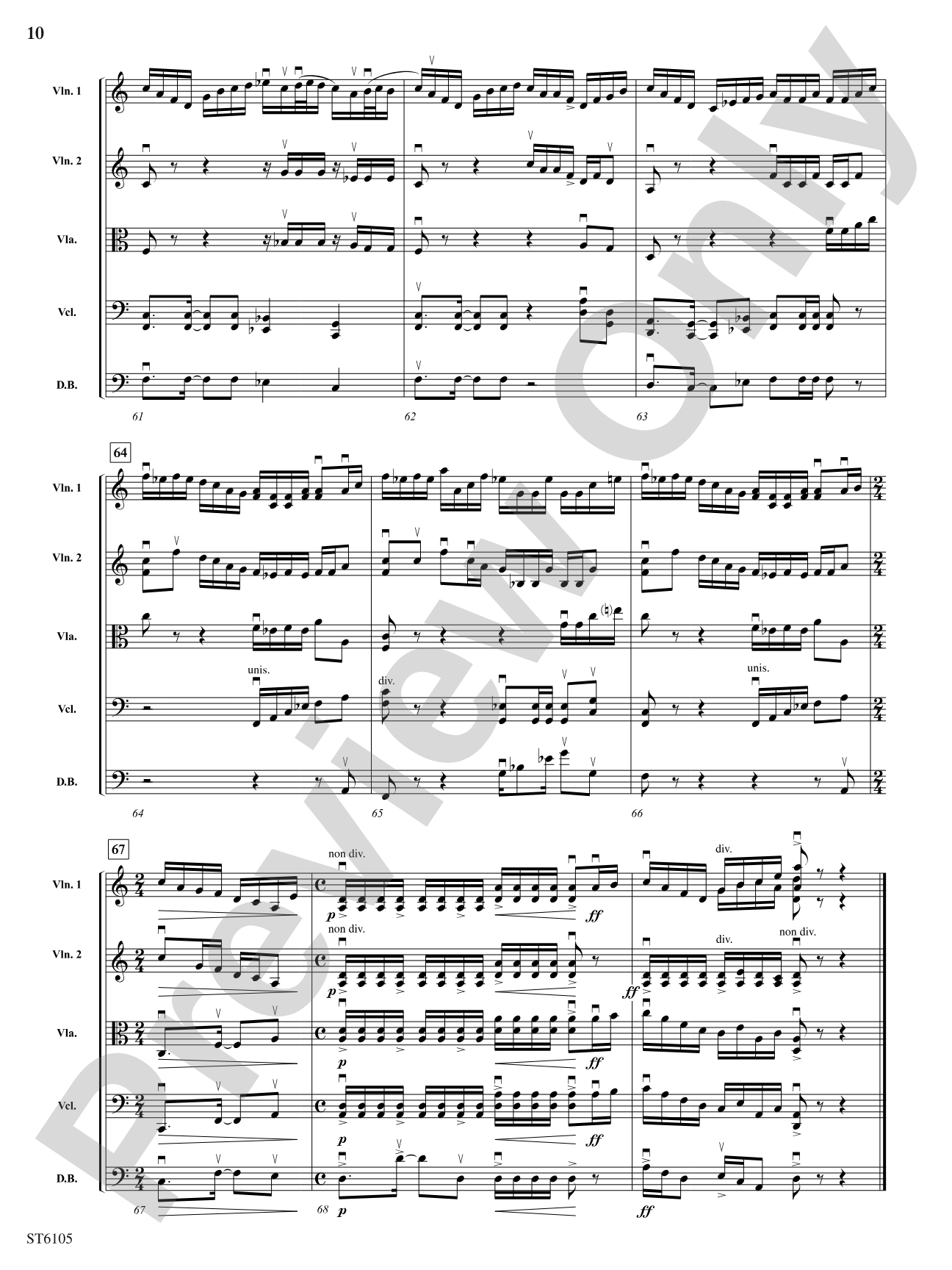 Styres' Rally: String Orchestra Conductor Score & Parts