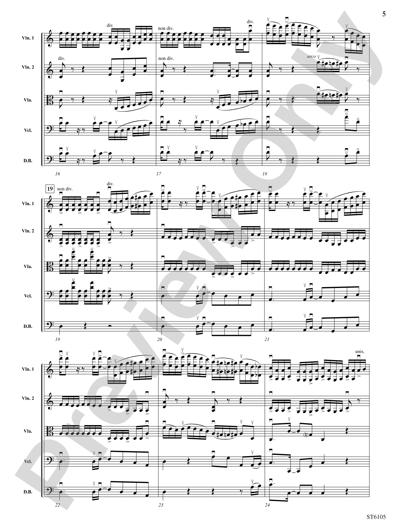 Styres' Rally: String Orchestra Conductor Score & Parts