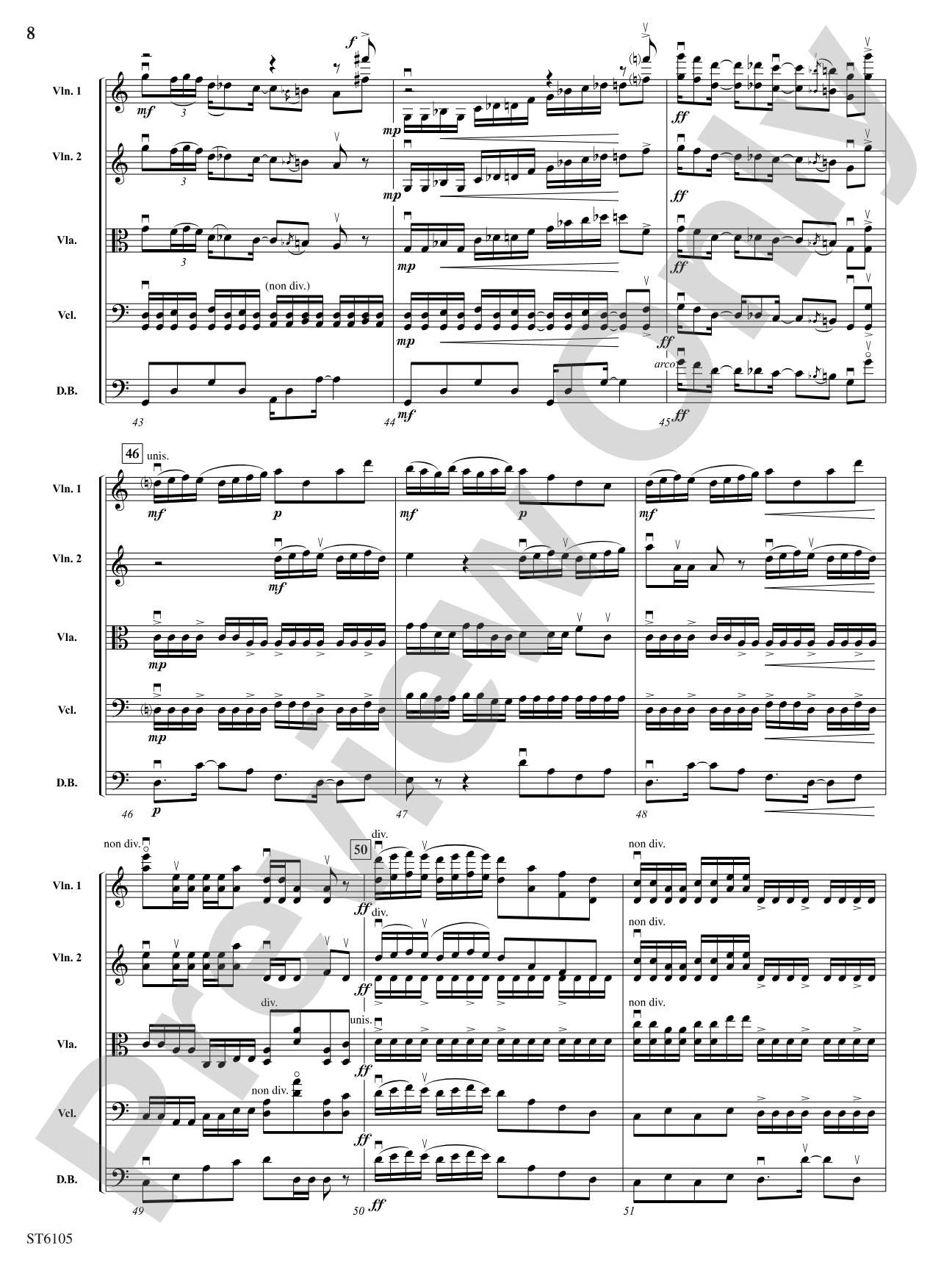 Styres' Rally: String Orchestra Conductor Score & Parts