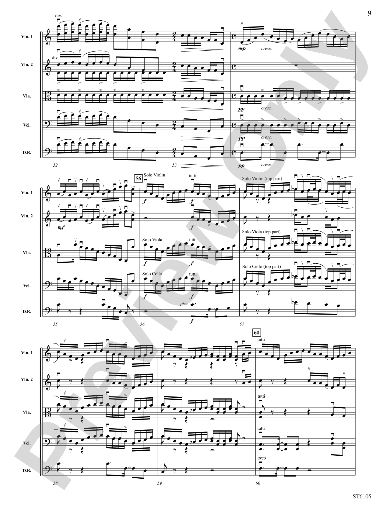 Styres' Rally: String Orchestra Conductor Score & Parts