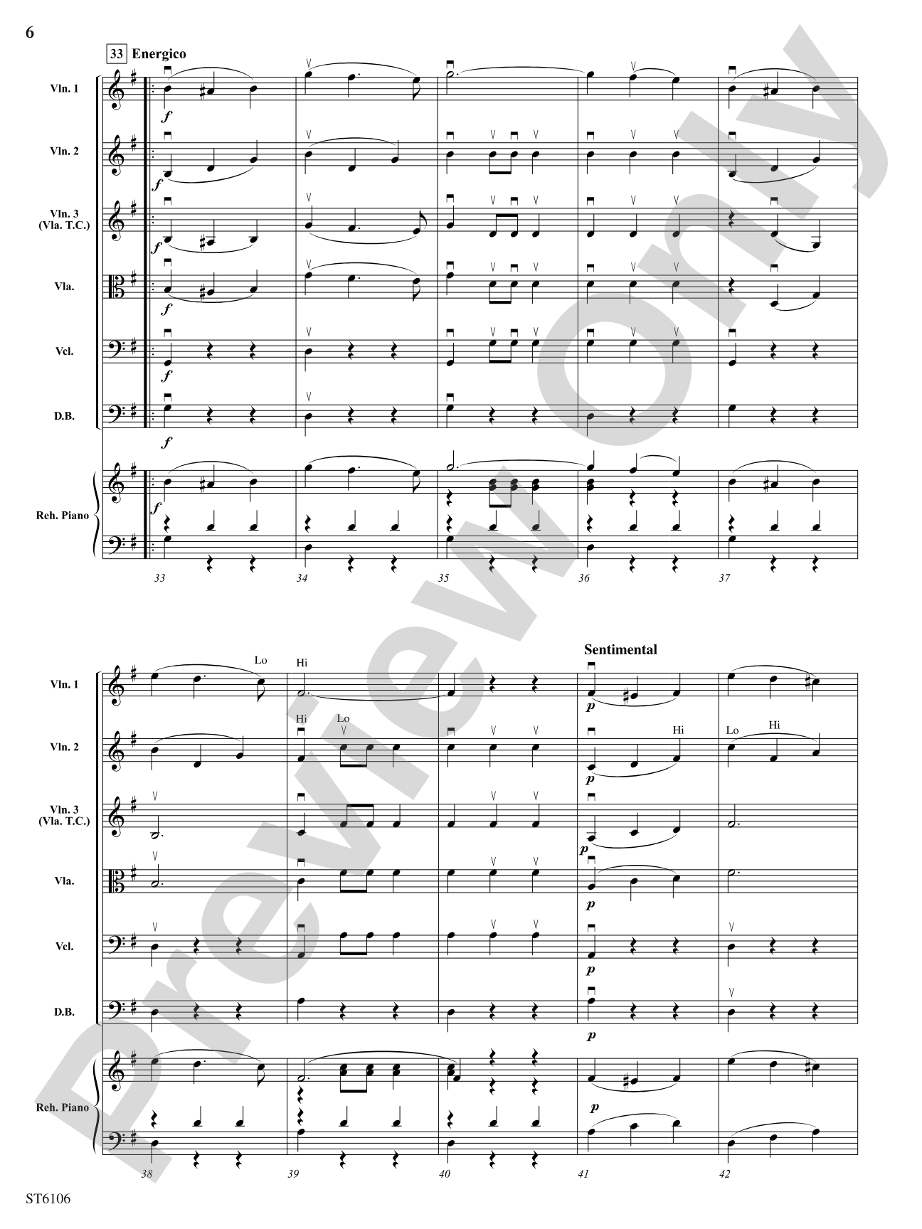 Over the Waves (Sobre las Olas): String Orchestra Conductor Score & Parts