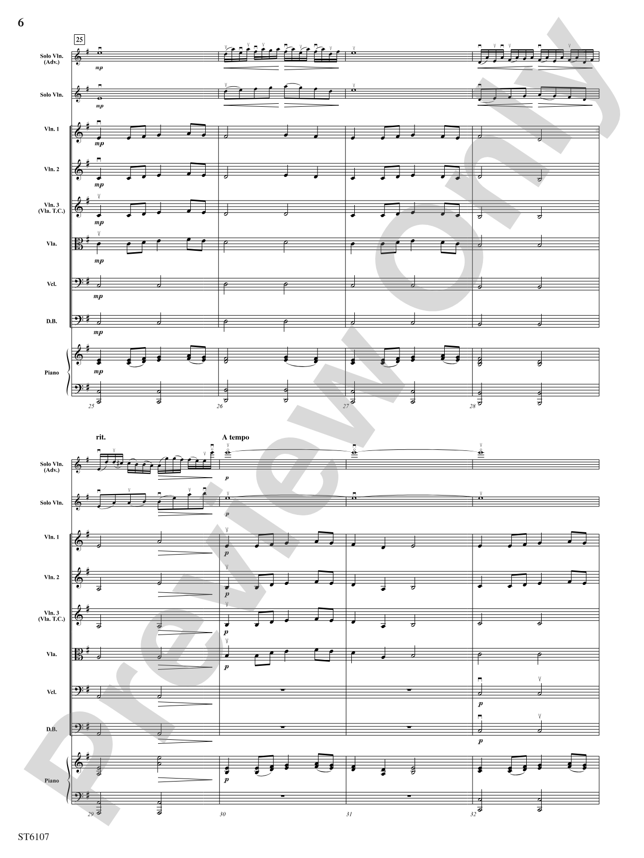 Celtica (for Solo Violin and String Orchestra): String Orchestra Conductor Score & Parts