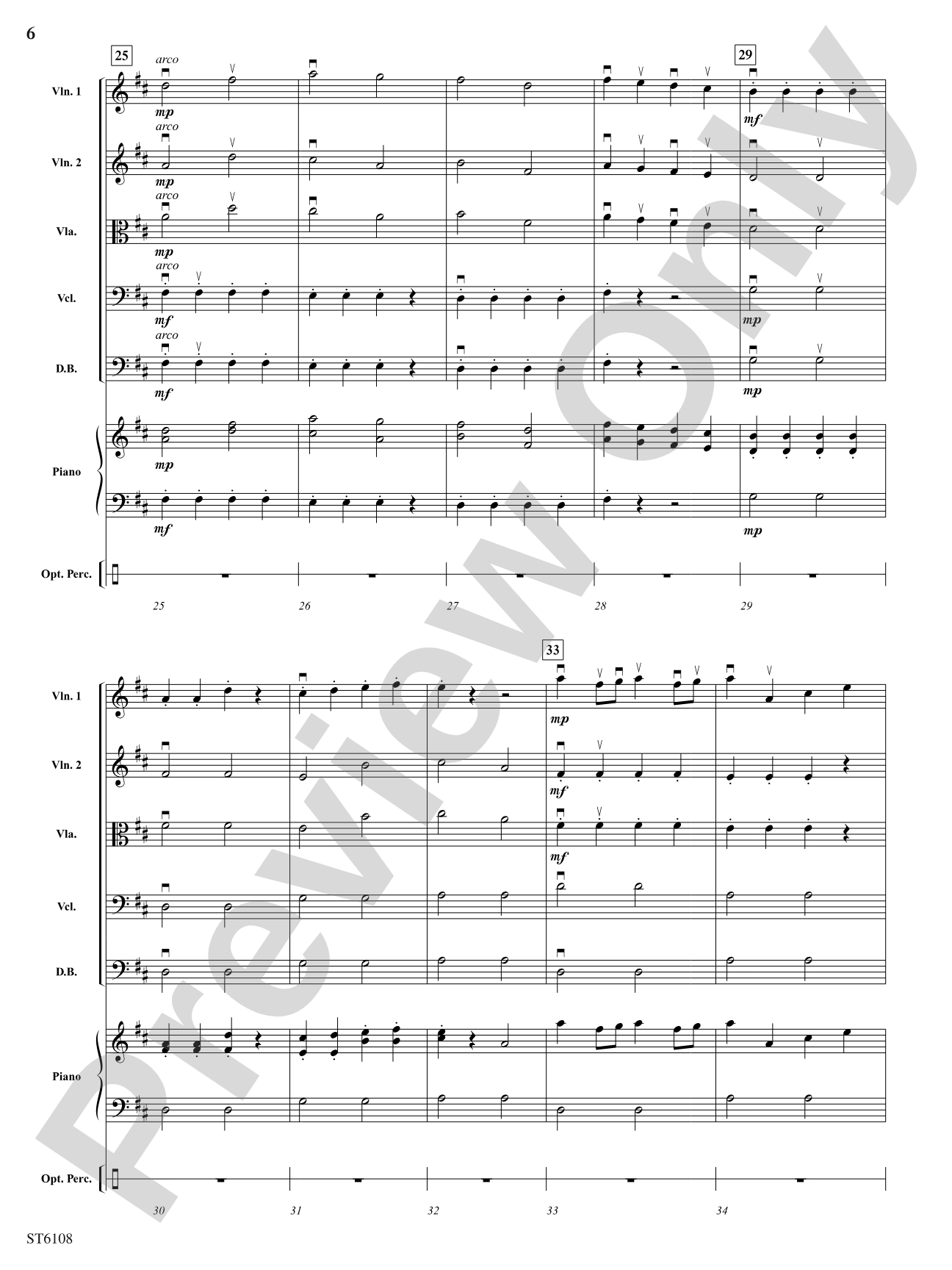 Saint Nick's Canon on the Housetop: String Orchestra Conductor Score & Parts