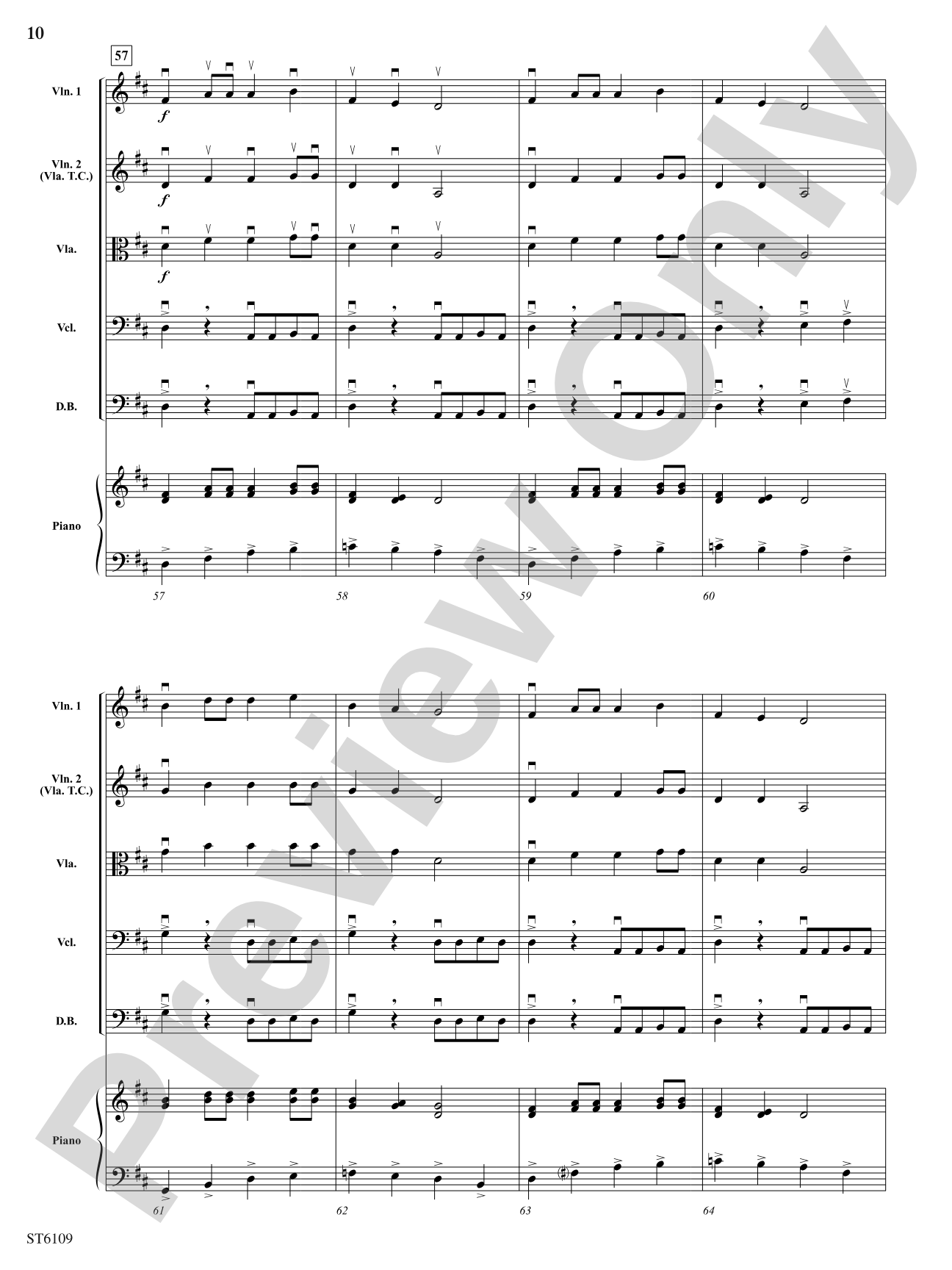 Rhythm 'n' Blues: Score