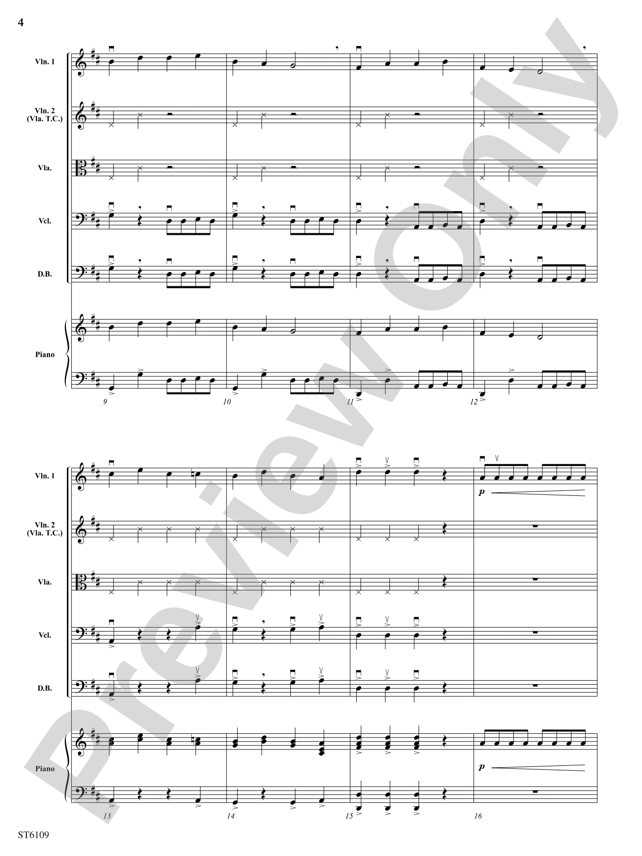 Rhythm 'n' Blues: Score