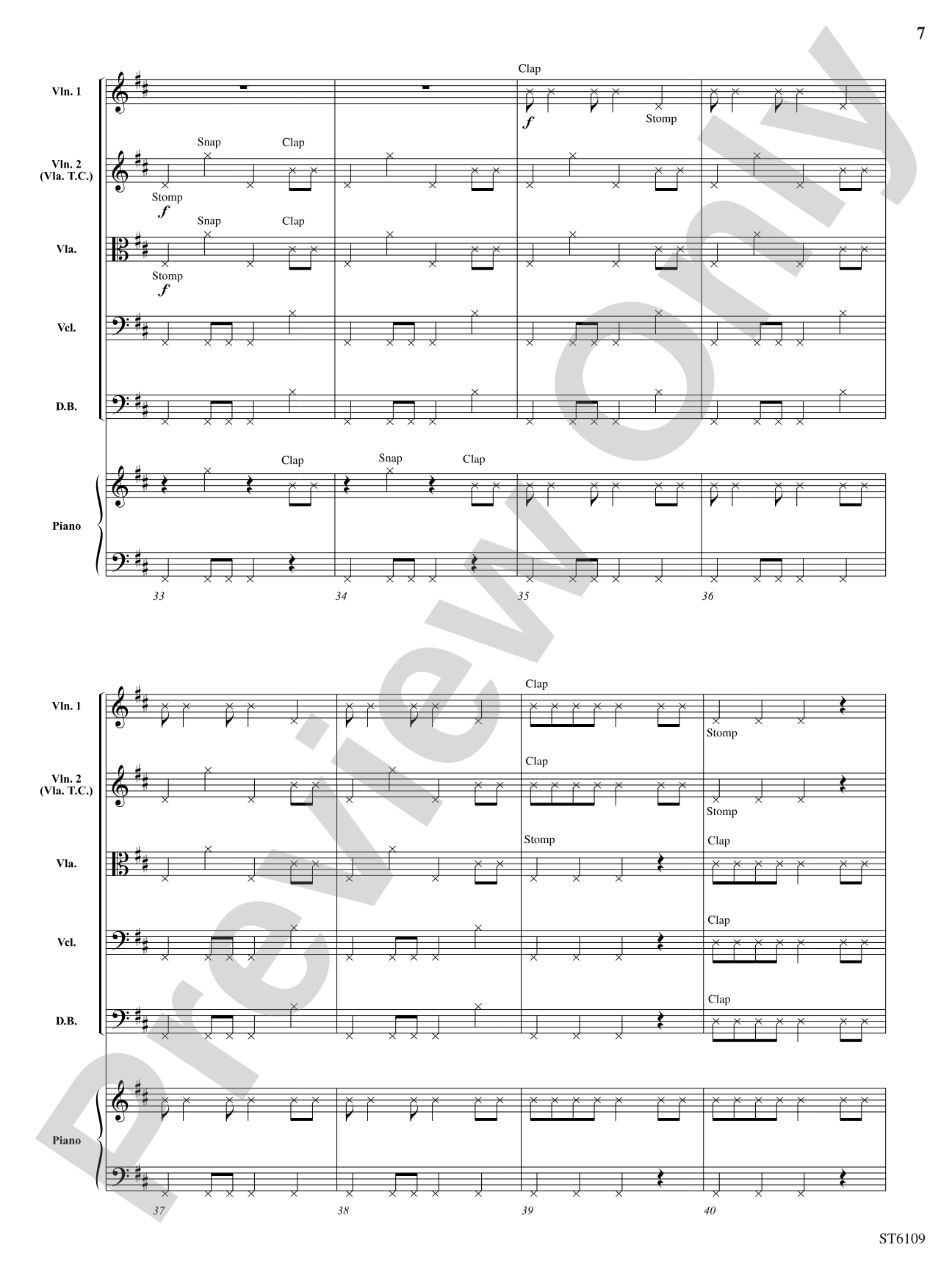 Rhythm 'n' Blues: Score