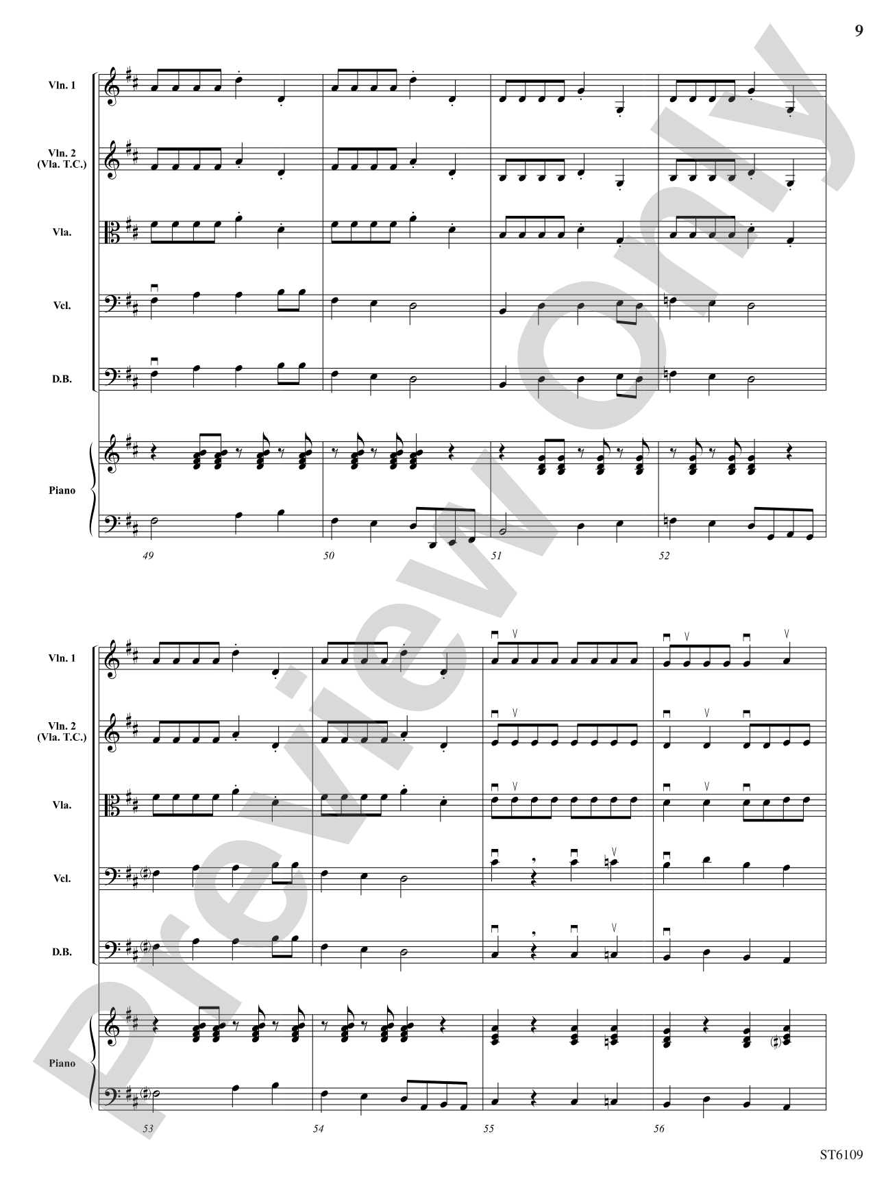Rhythm 'n' Blues: Score