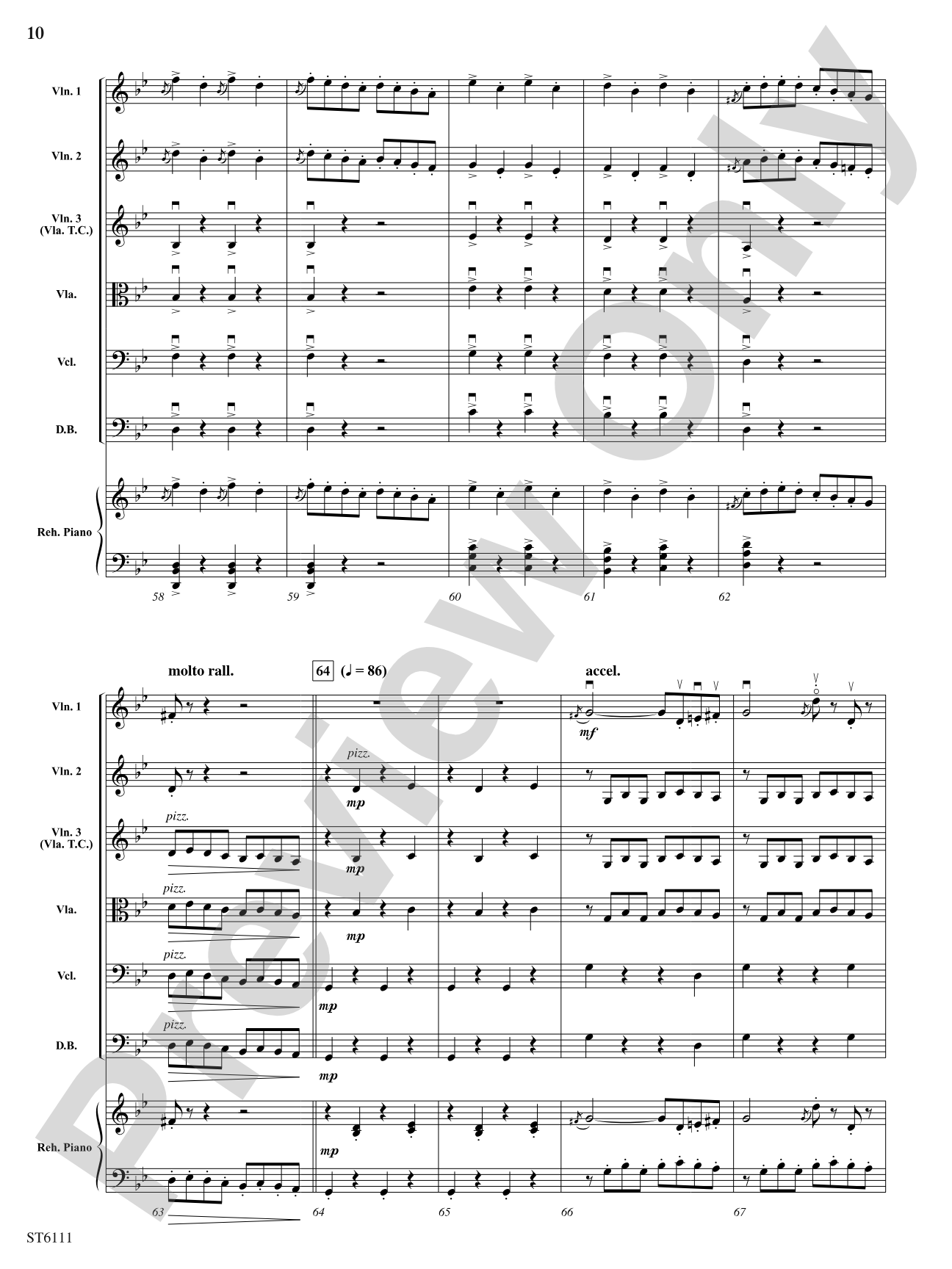 The Chase: String Orchestra Conductor Score & Parts