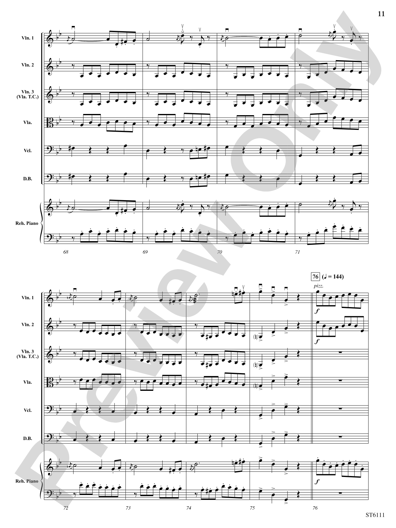 The Chase: String Orchestra Conductor Score & Parts