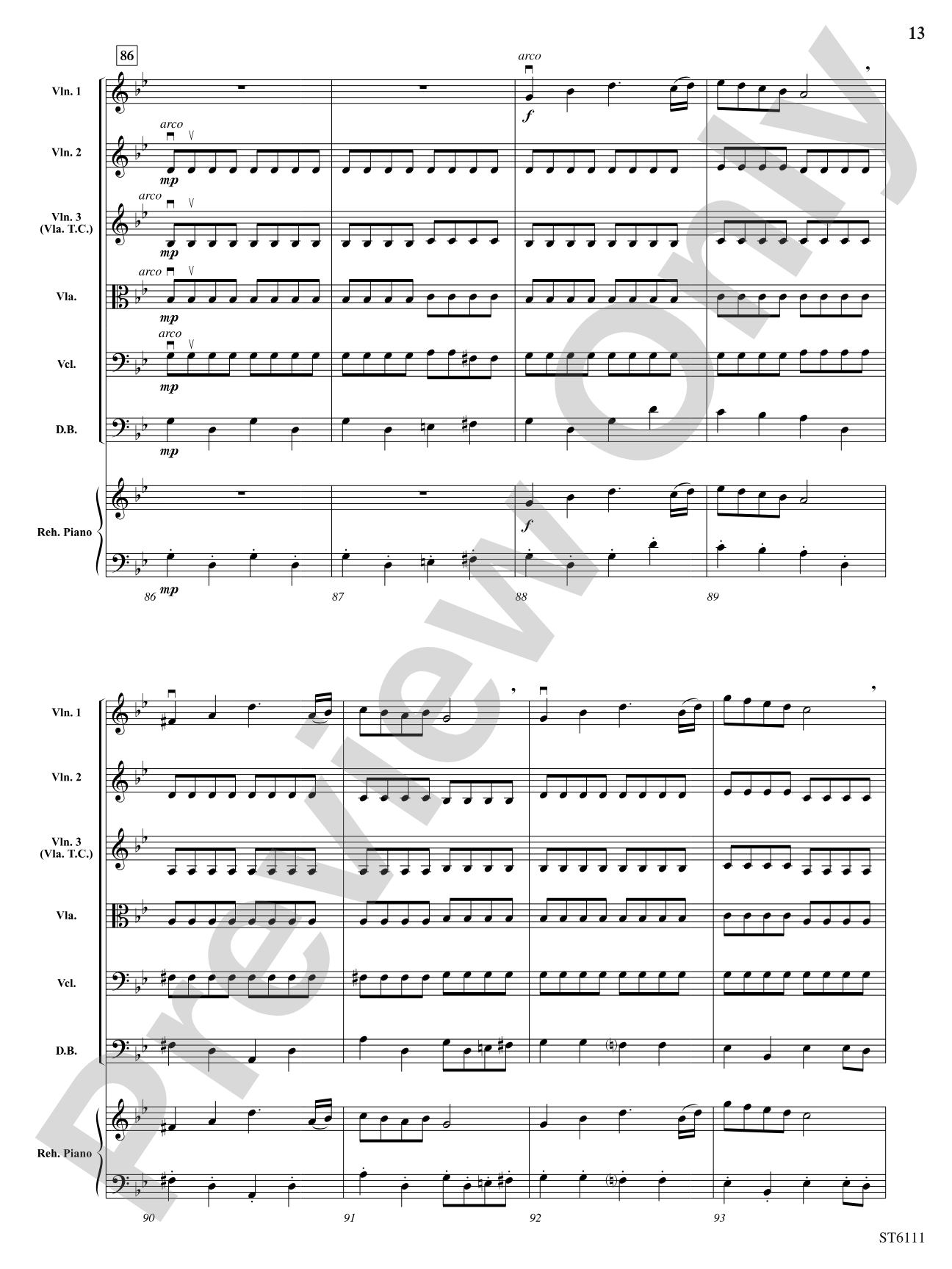 The Chase: String Orchestra Conductor Score & Parts