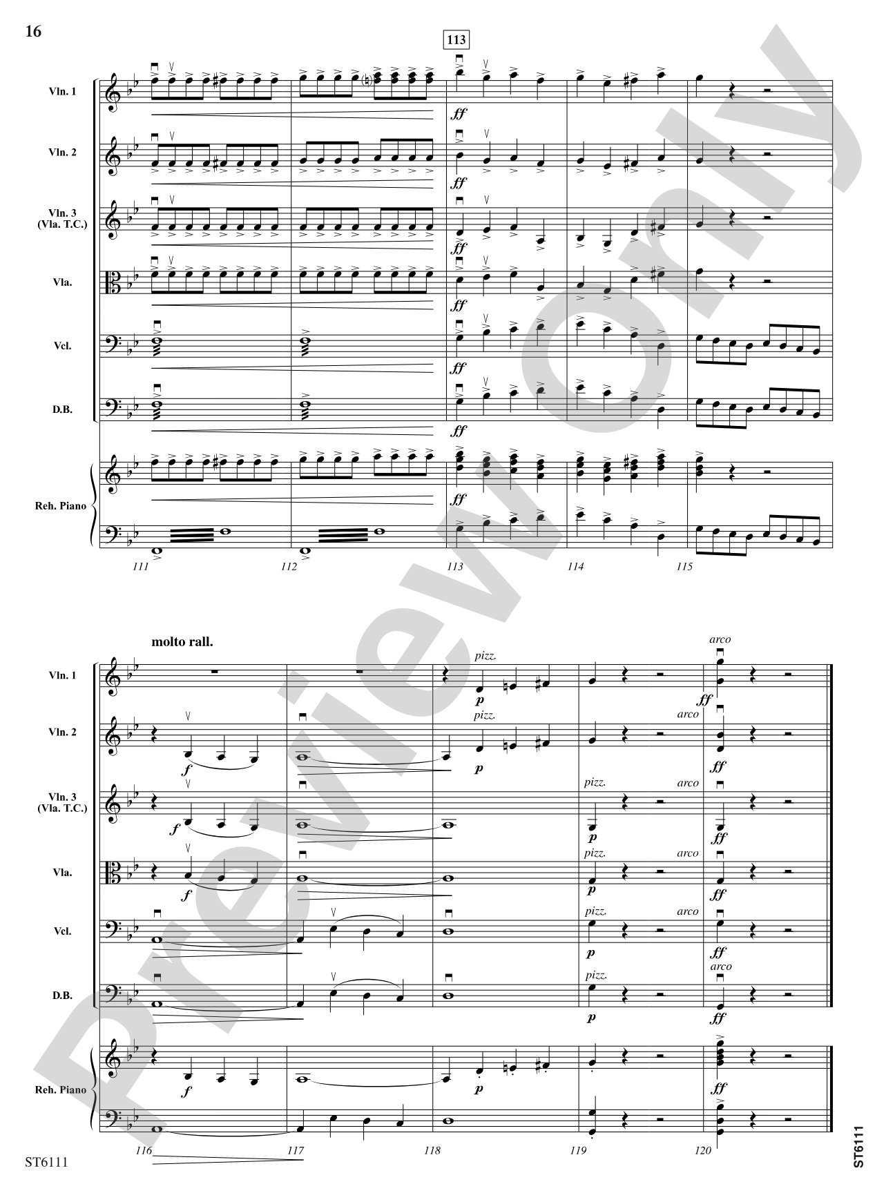 The Chase: String Orchestra Conductor Score & Parts
