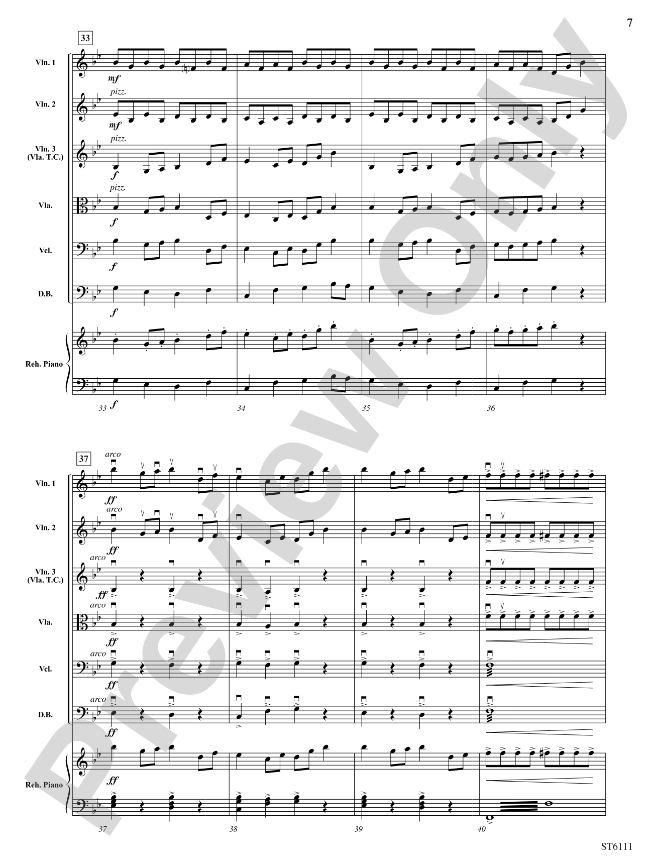 The Chase: String Orchestra Conductor Score & Parts