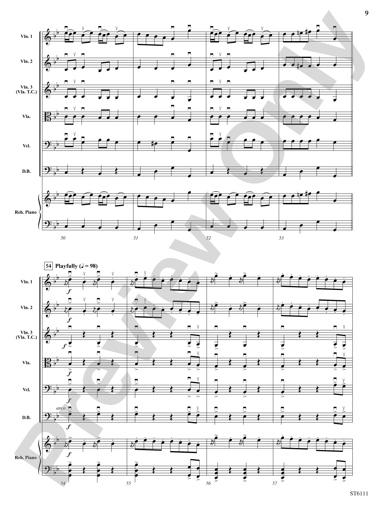 The Chase: String Orchestra Conductor Score & Parts