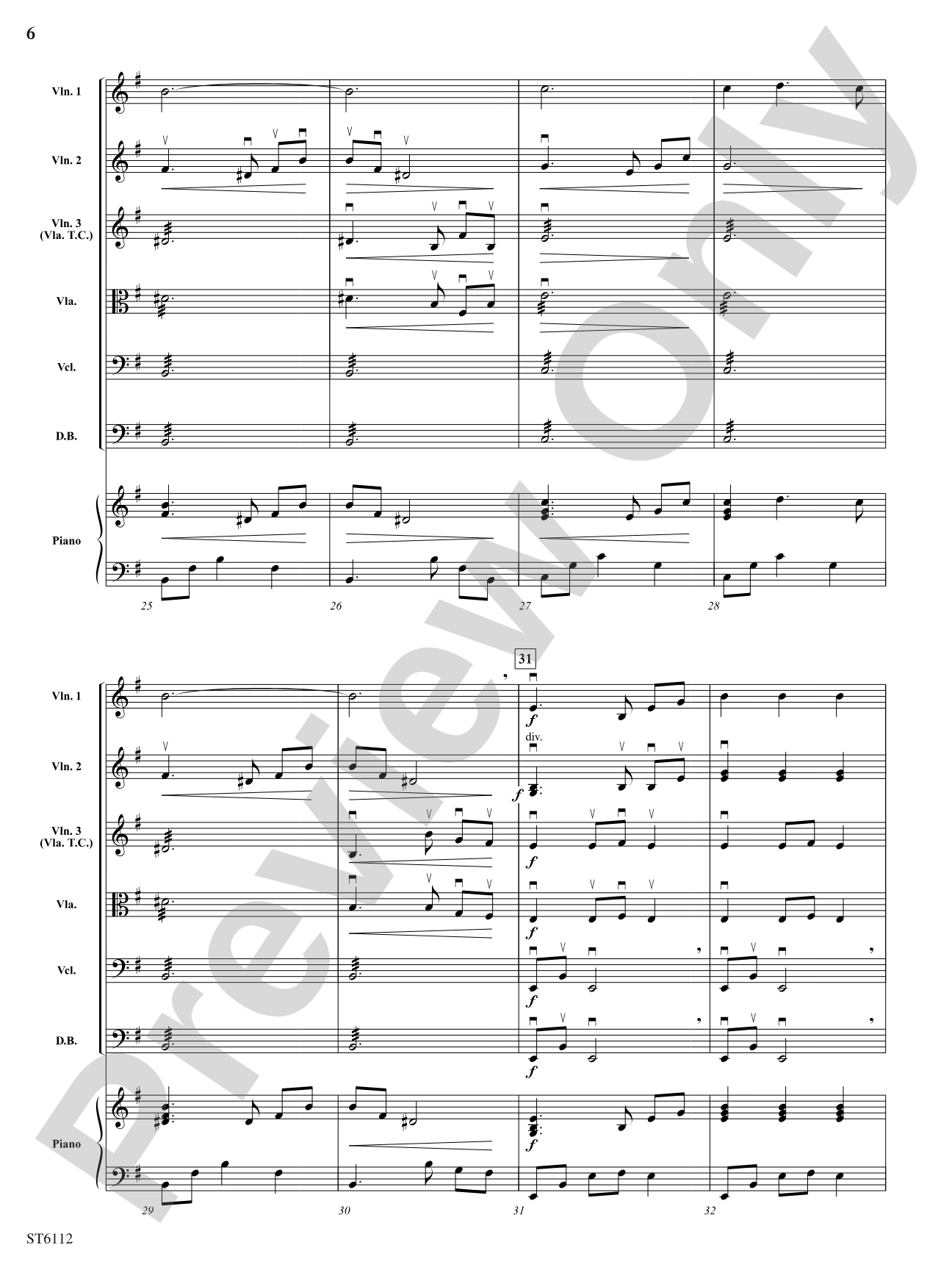Song of the Sea Mariner: String Orchestra Conductor Score & Parts
