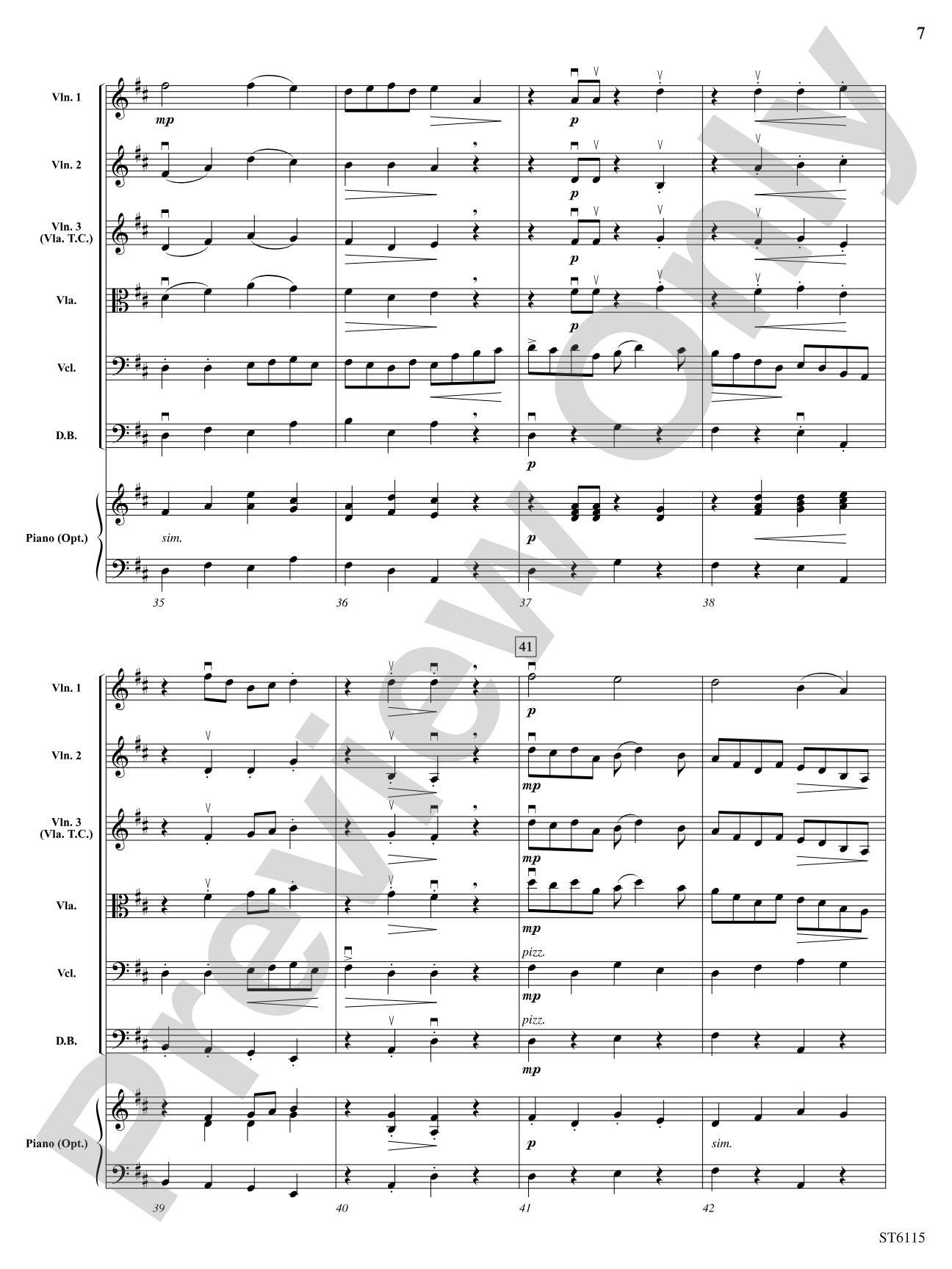 Fiddle Fever: String Orchestra Conductor Score & Parts