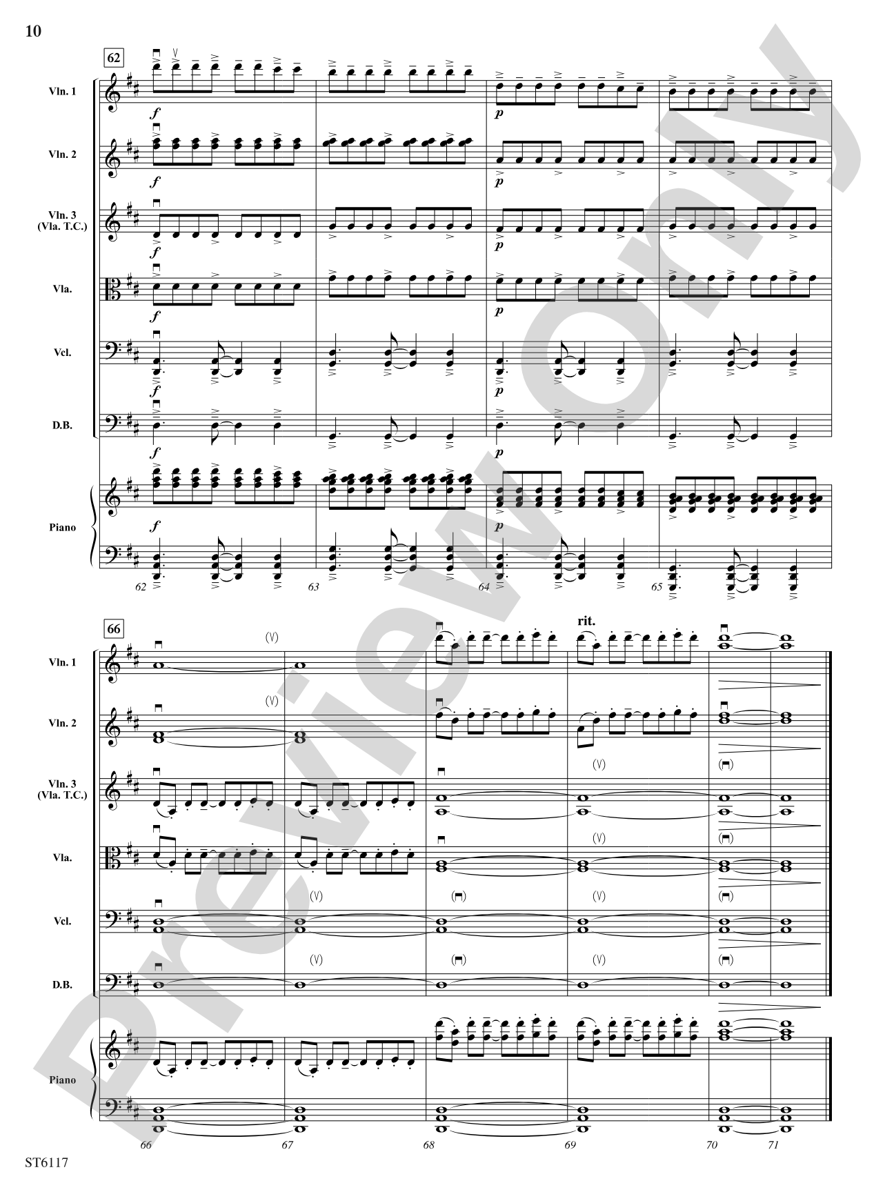 American Landscape: String Orchestra Conductor Score & Parts