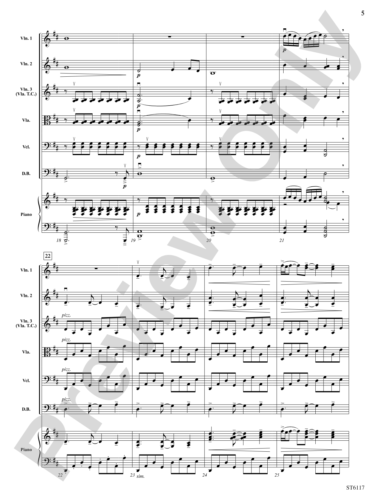 American Landscape: String Orchestra Conductor Score & Parts