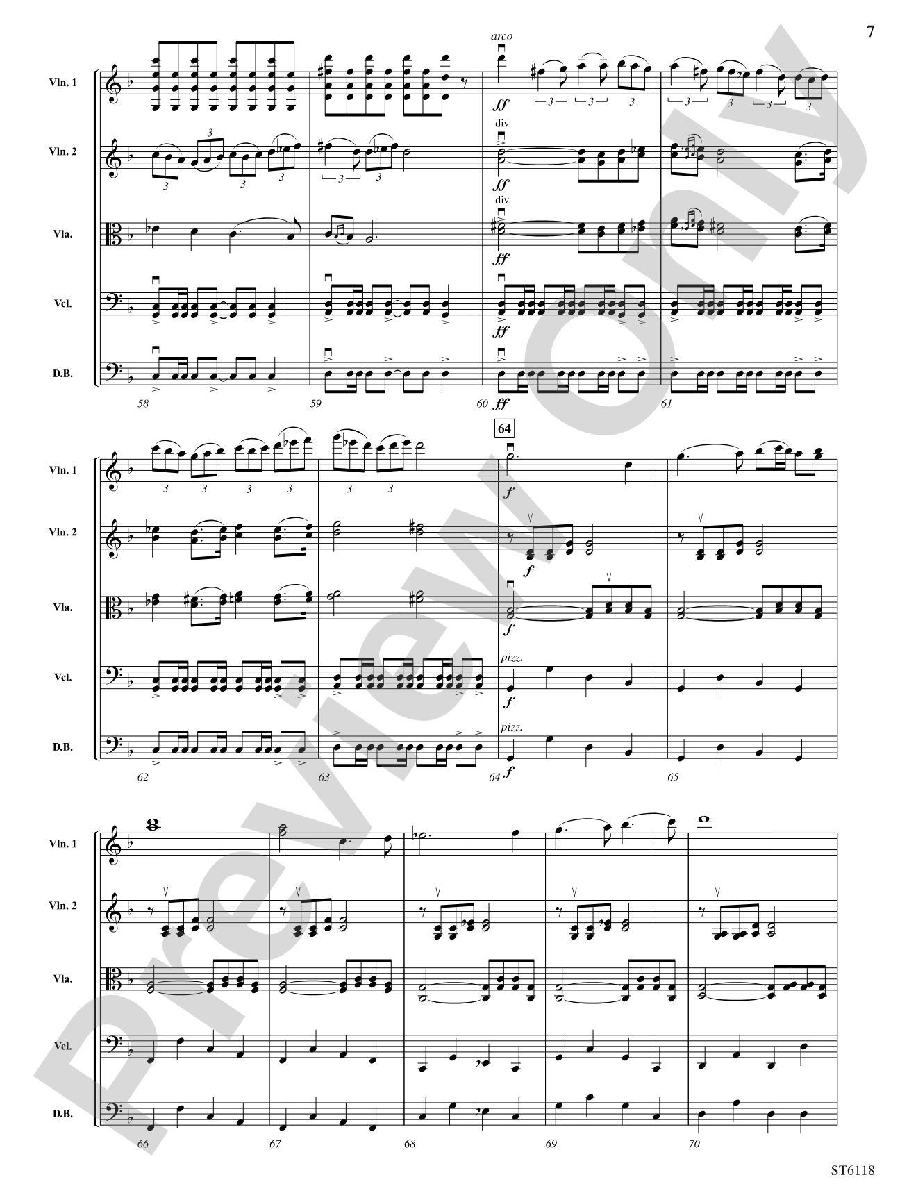 Egyptian Legacy: String Orchestra Conductor Score & Parts