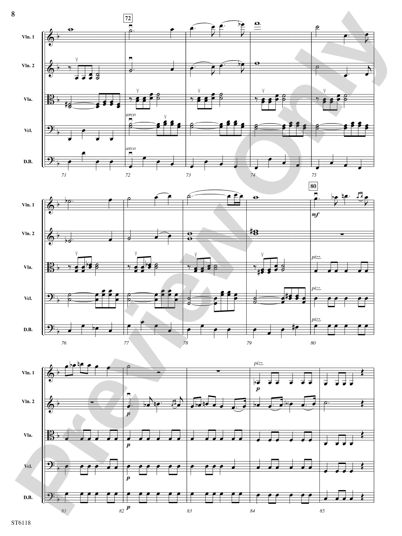Egyptian Legacy: String Orchestra Conductor Score & Parts