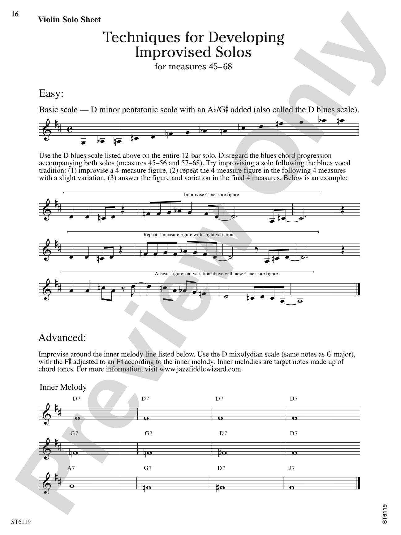 Stringin' the Blues: String Orchestra Conductor Score & Parts