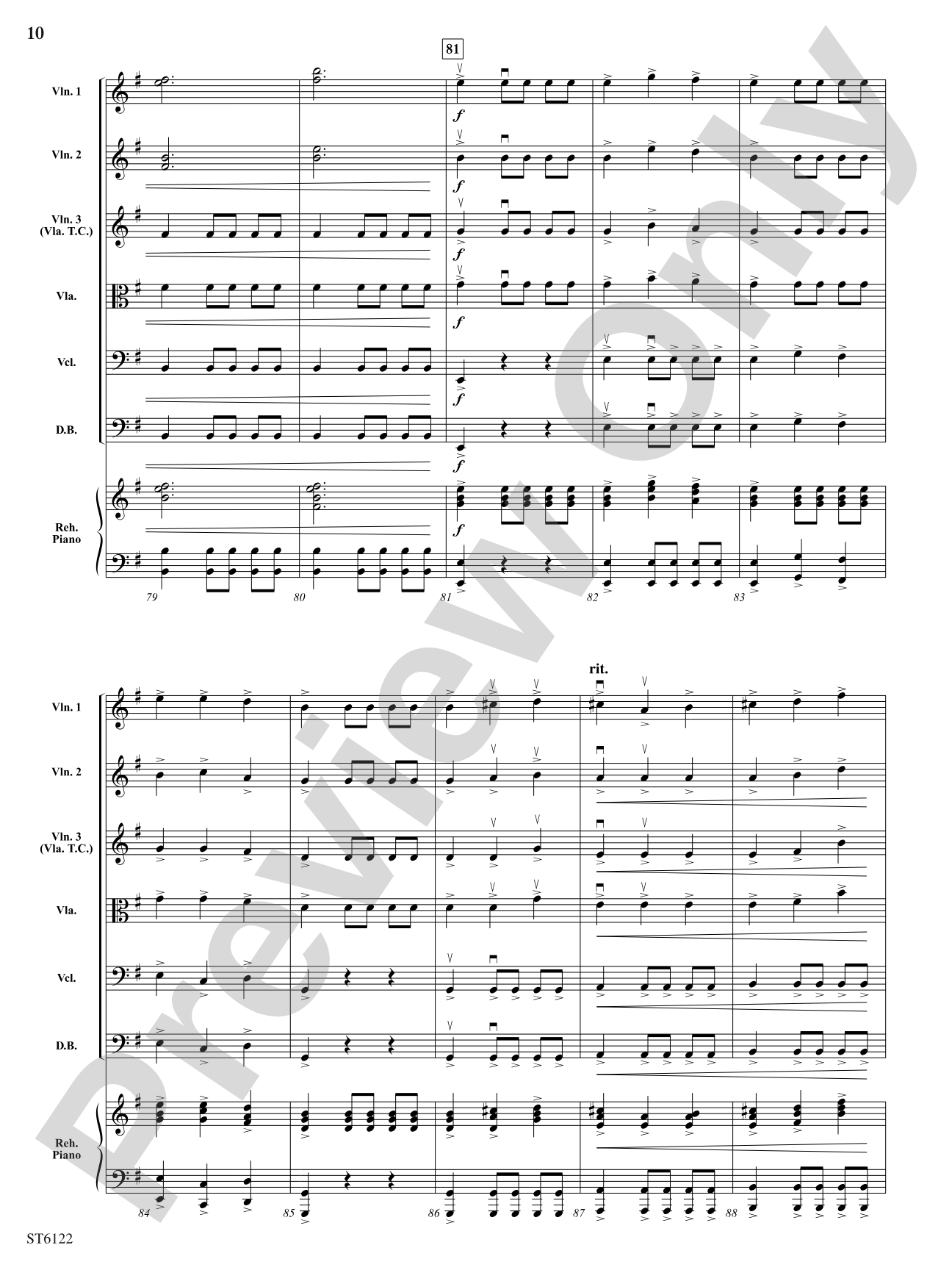 Medieval Wars (Prelude, Tournament, and Ceremony): String Orchestra Conductor Score & Parts