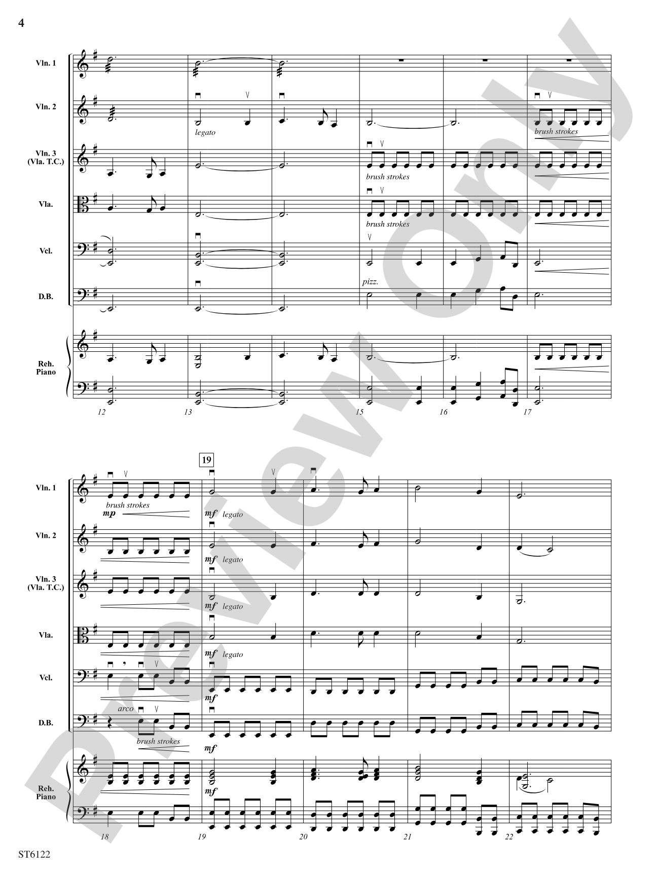 Medieval Wars (Prelude, Tournament, and Ceremony): String Orchestra Conductor Score & Parts