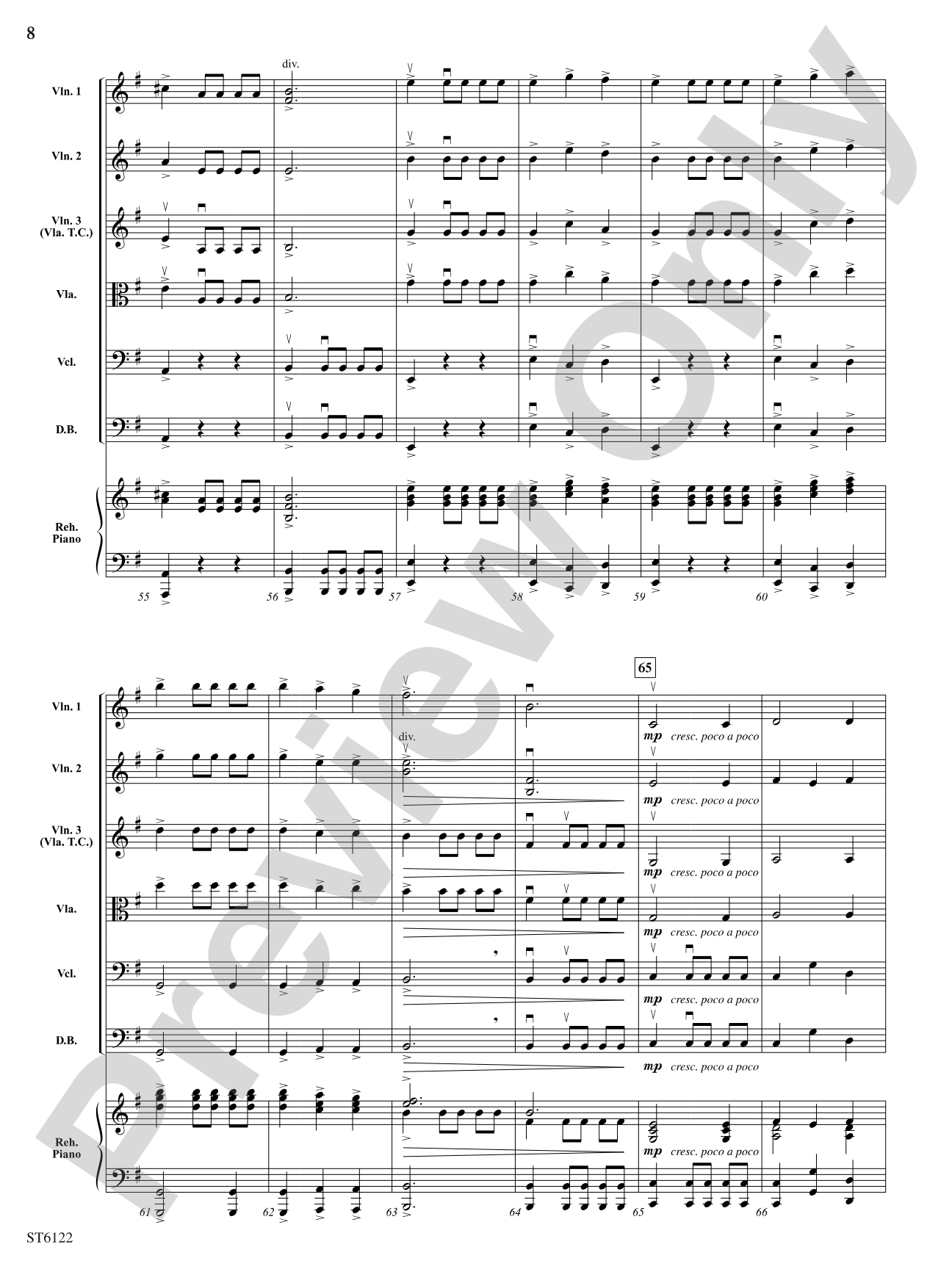Medieval Wars (Prelude, Tournament, and Ceremony): String Orchestra Conductor Score & Parts