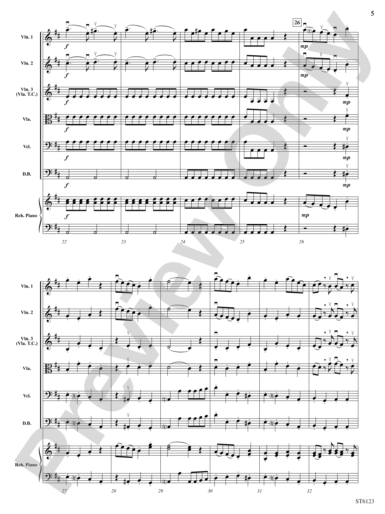 Eine Kleine Nachtmusik (A Little Night Music): String Orchestra Conductor Score & Parts