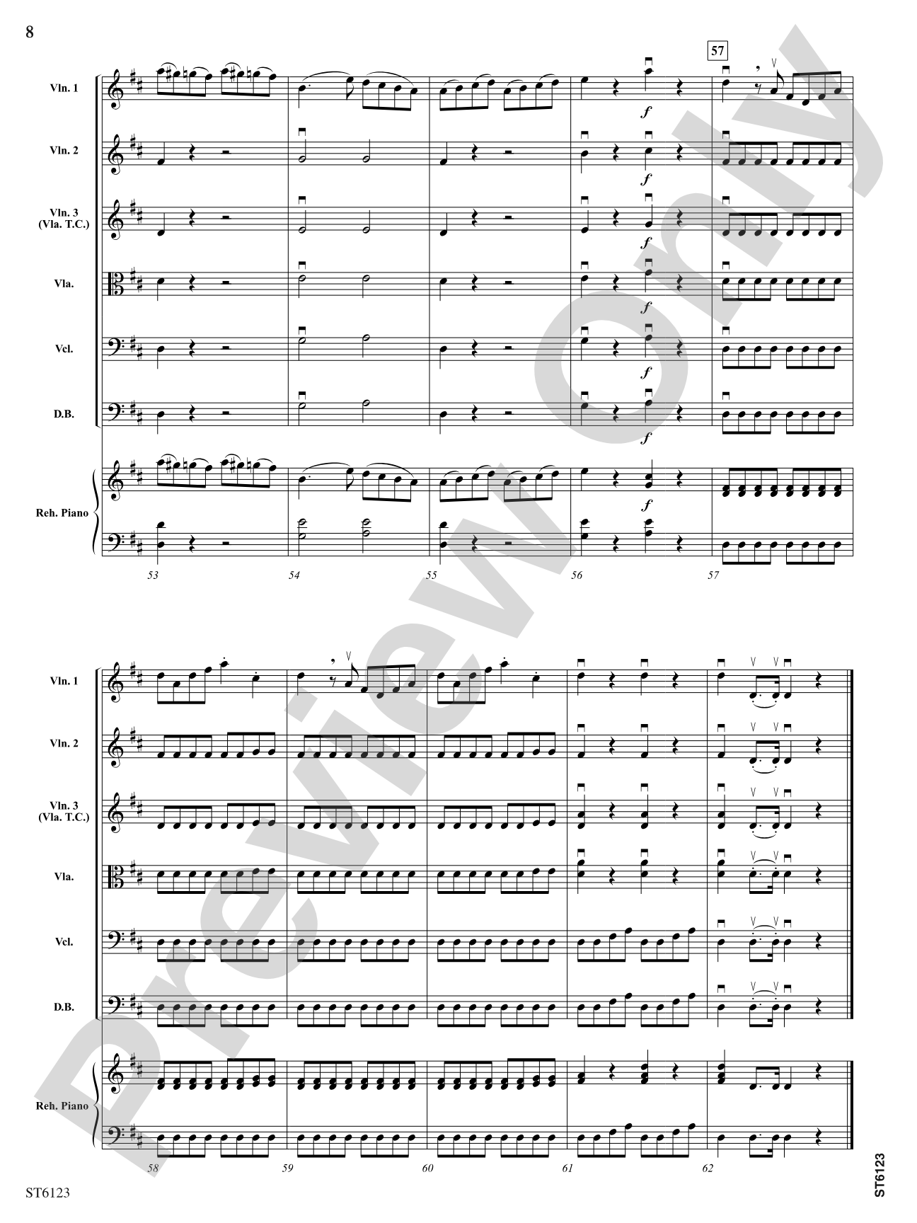 Eine Kleine Nachtmusik (A Little Night Music): String Orchestra Conductor Score & Parts