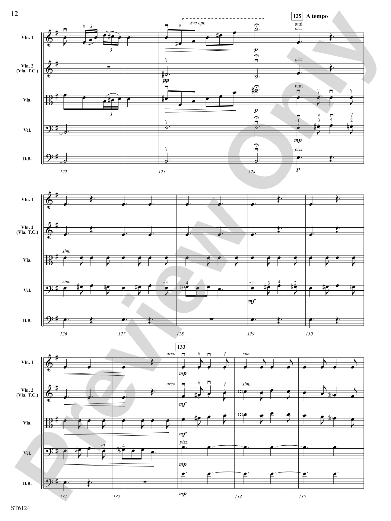 Scheherazade: String Orchestra Conductor Score & Parts