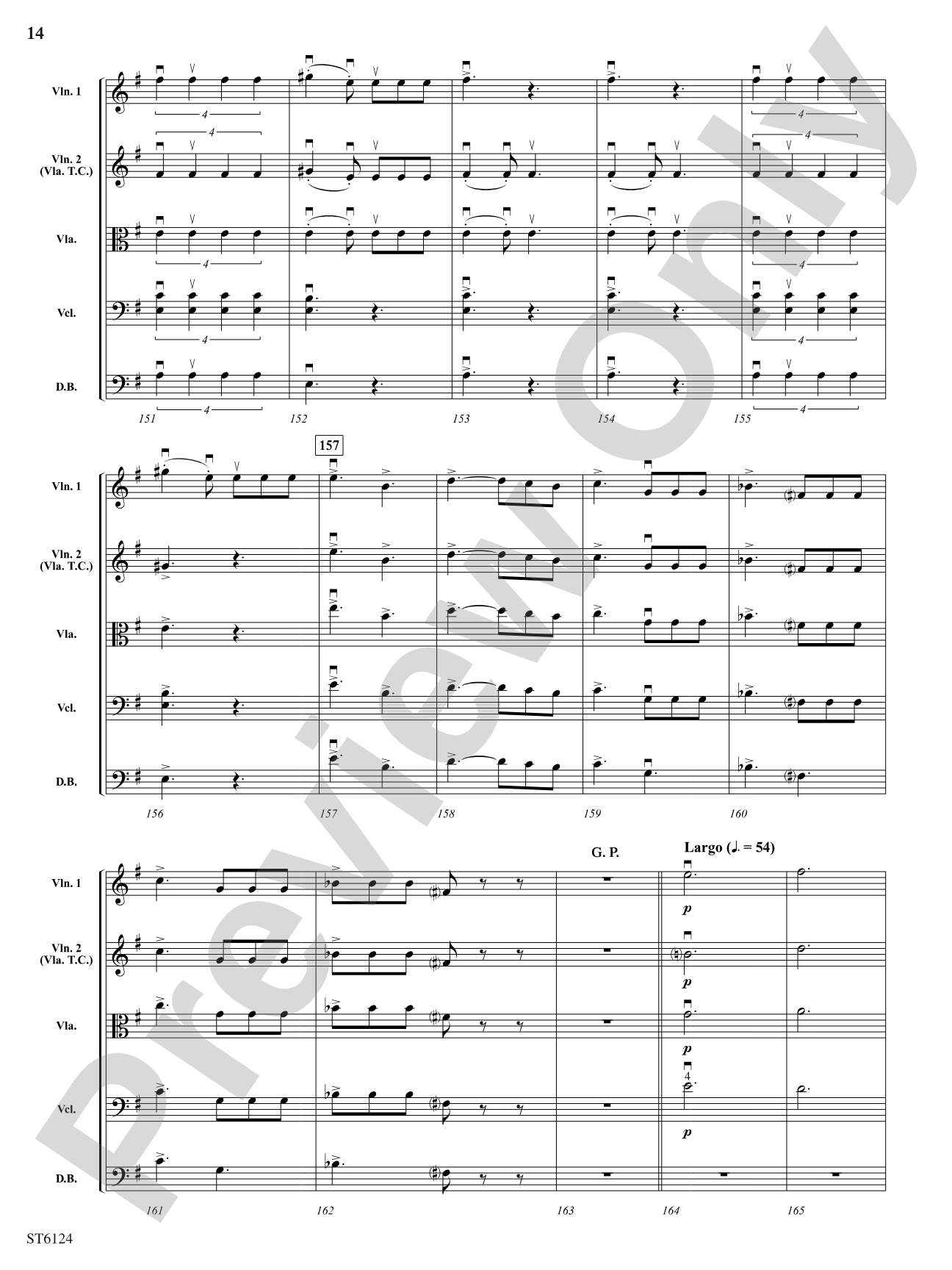 Scheherazade: String Orchestra Conductor Score & Parts