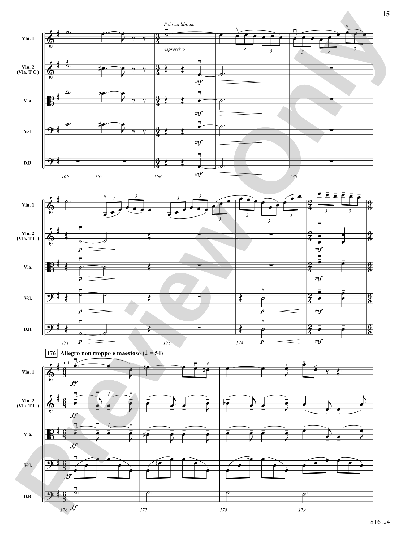 Scheherazade: String Orchestra Conductor Score & Parts
