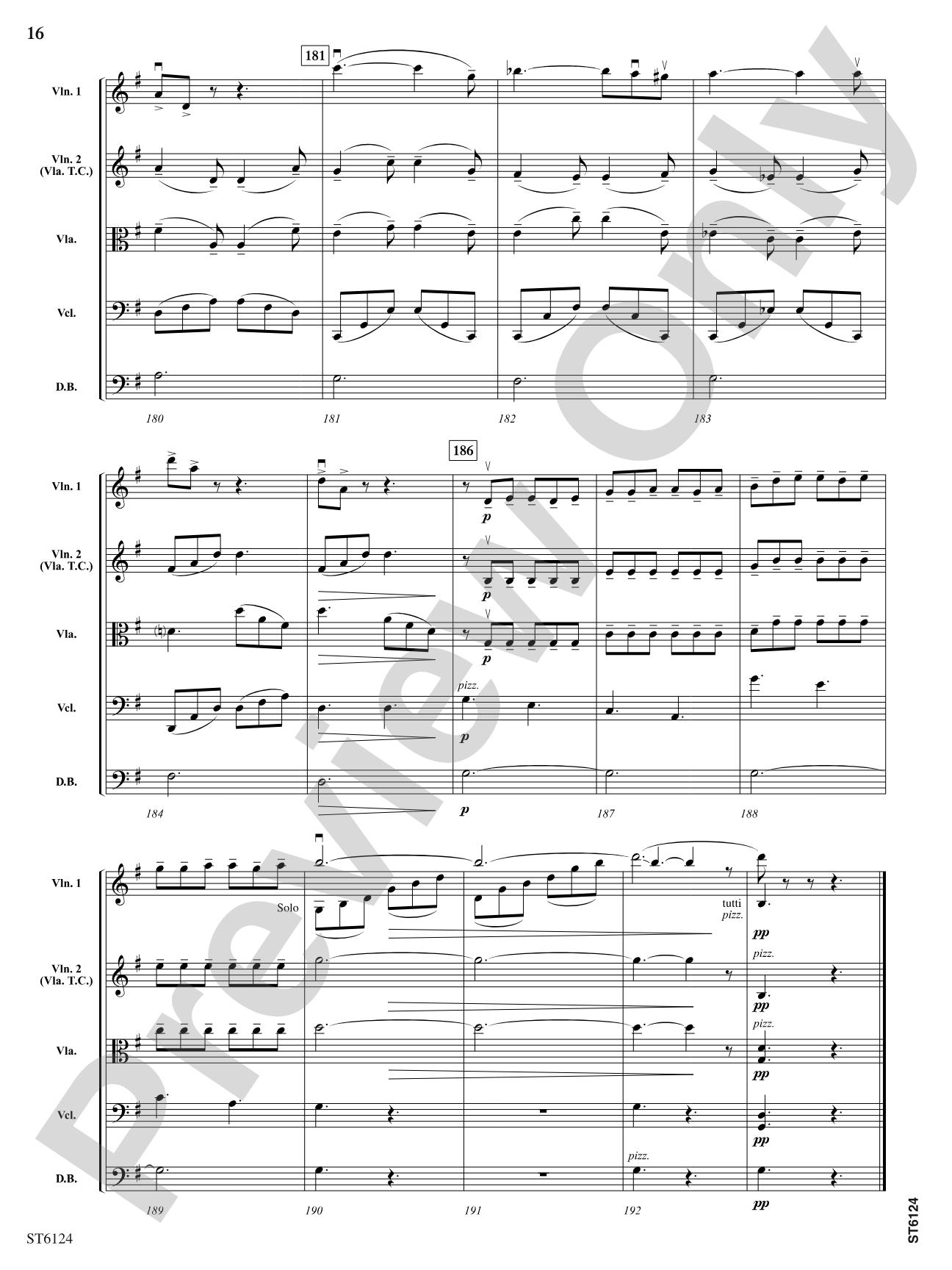 Scheherazade: String Orchestra Conductor Score & Parts
