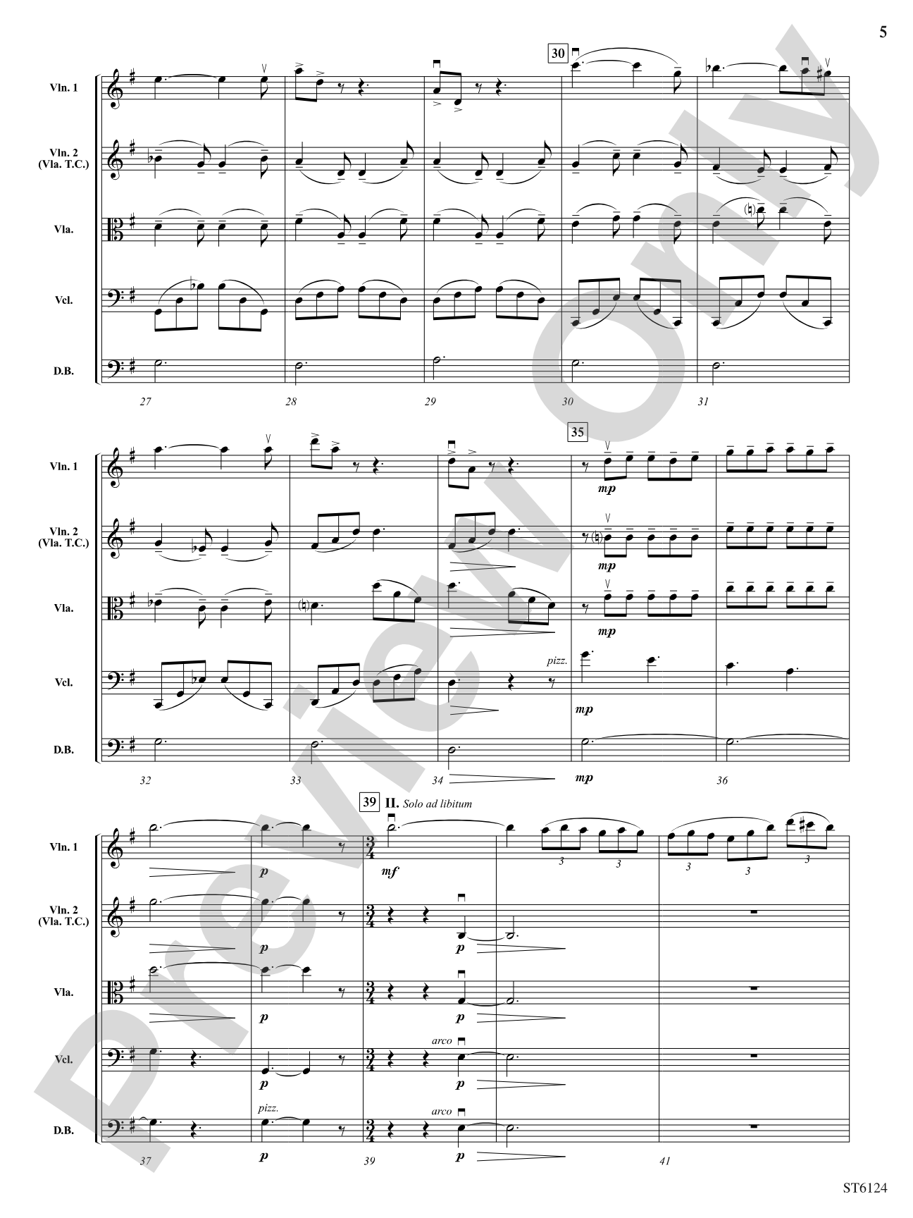 Scheherazade: String Orchestra Conductor Score & Parts