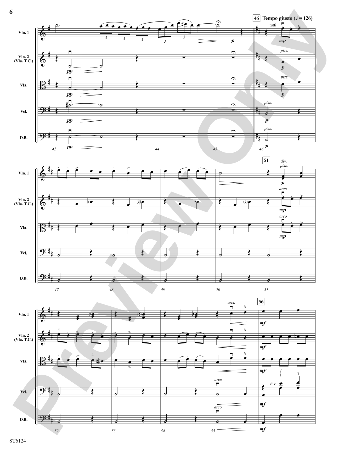 Scheherazade: String Orchestra Conductor Score & Parts