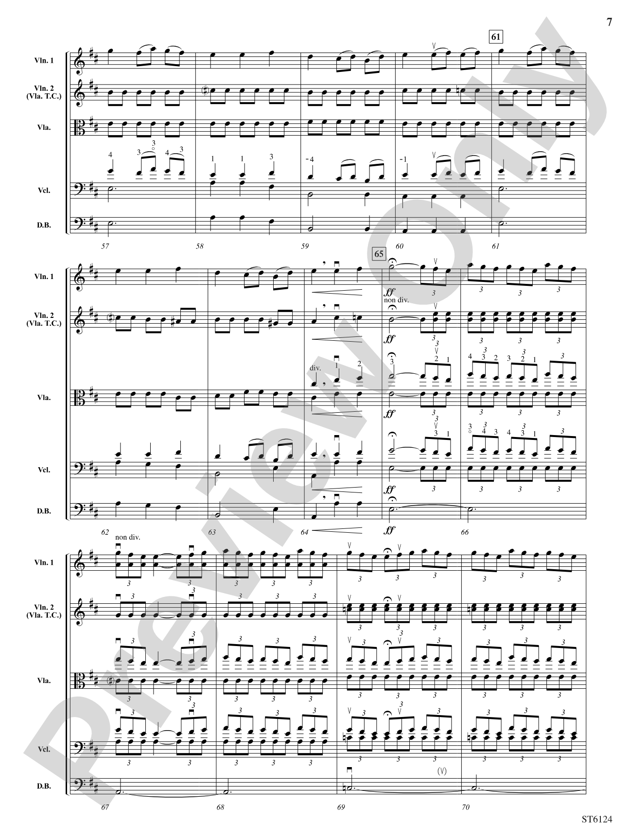Scheherazade: String Orchestra Conductor Score & Parts