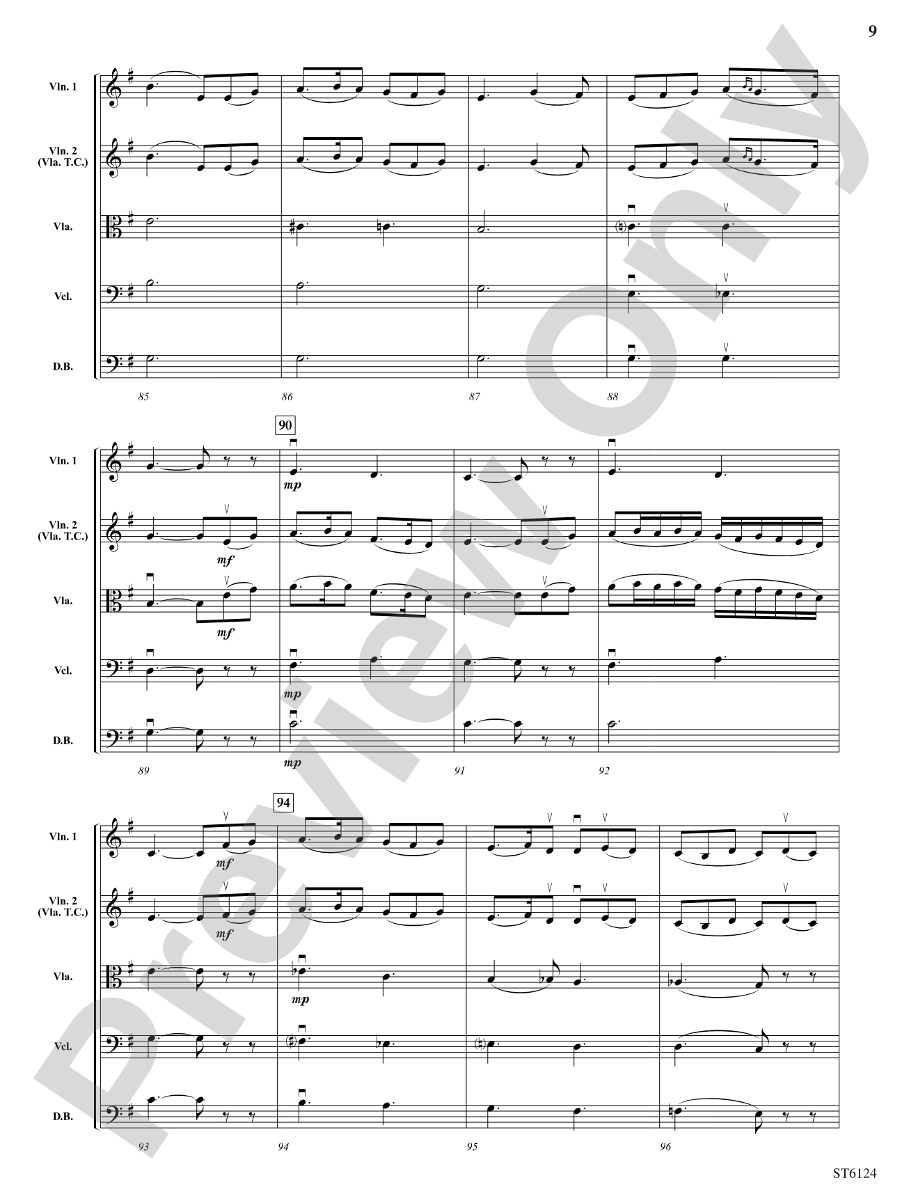 Scheherazade: String Orchestra Conductor Score & Parts